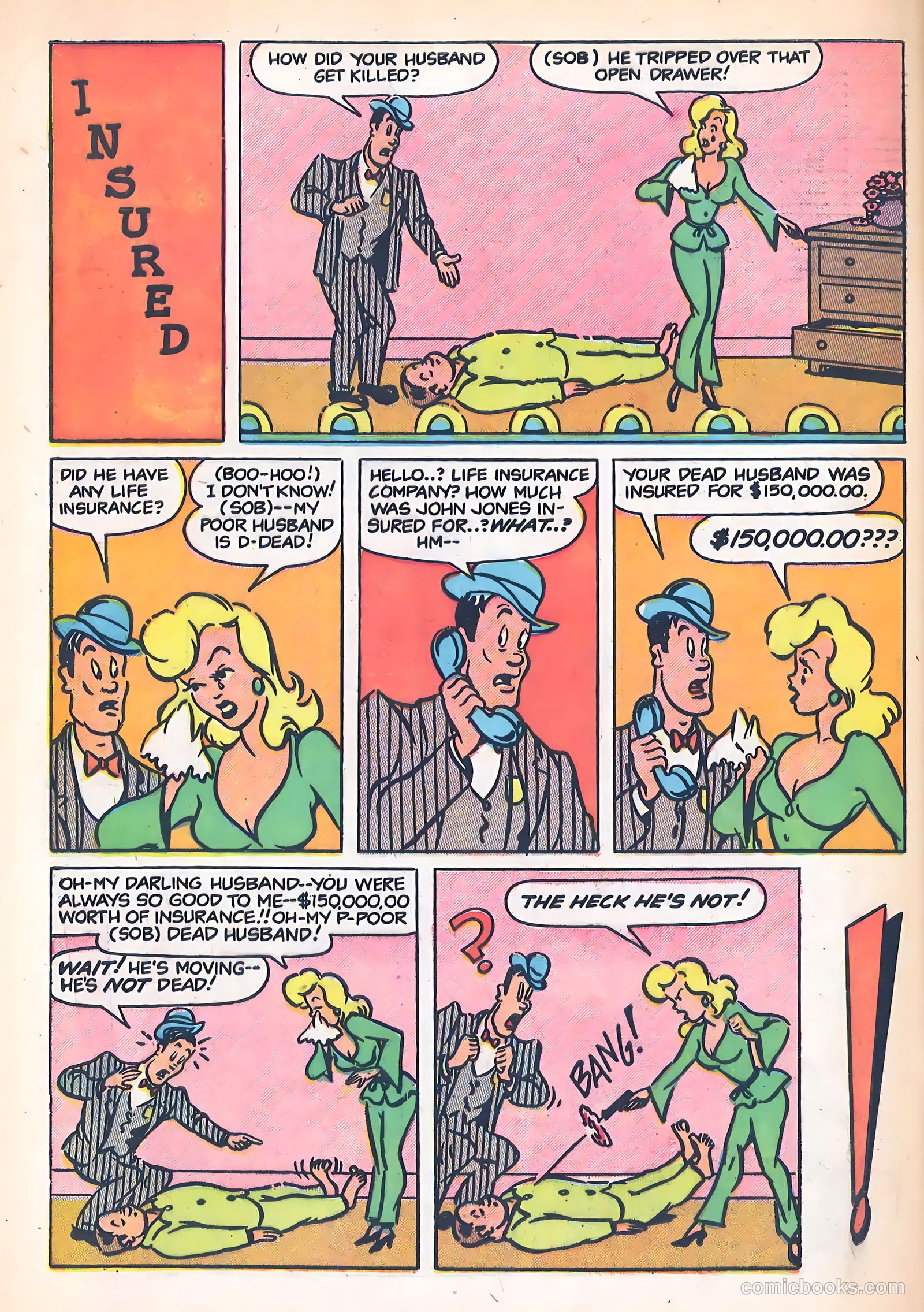 Broadway-Hollywood Blackouts #2 (1954) — page 34 of 36