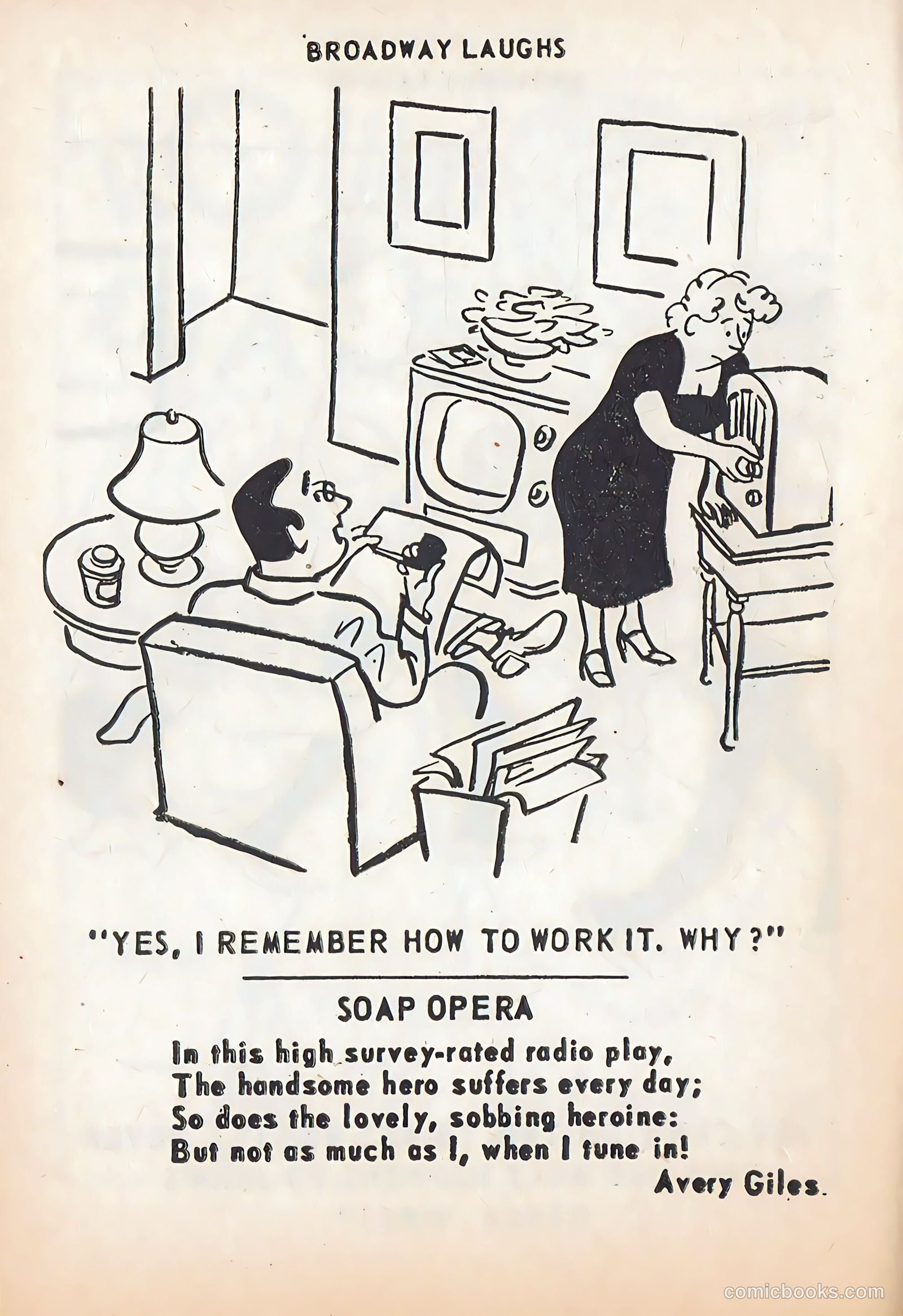Broadway Laughs #2 (1973) — page 69 of 99