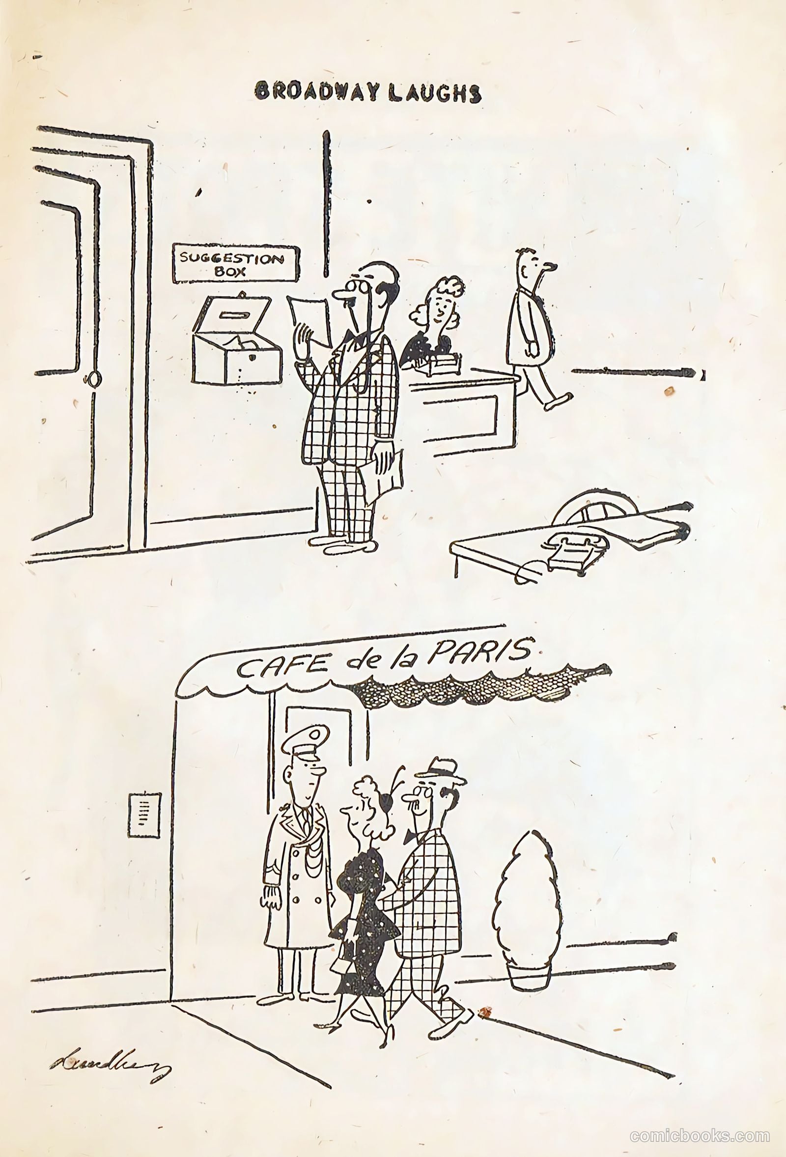 Broadway Laughs #4 (1950) — page 5 of 99