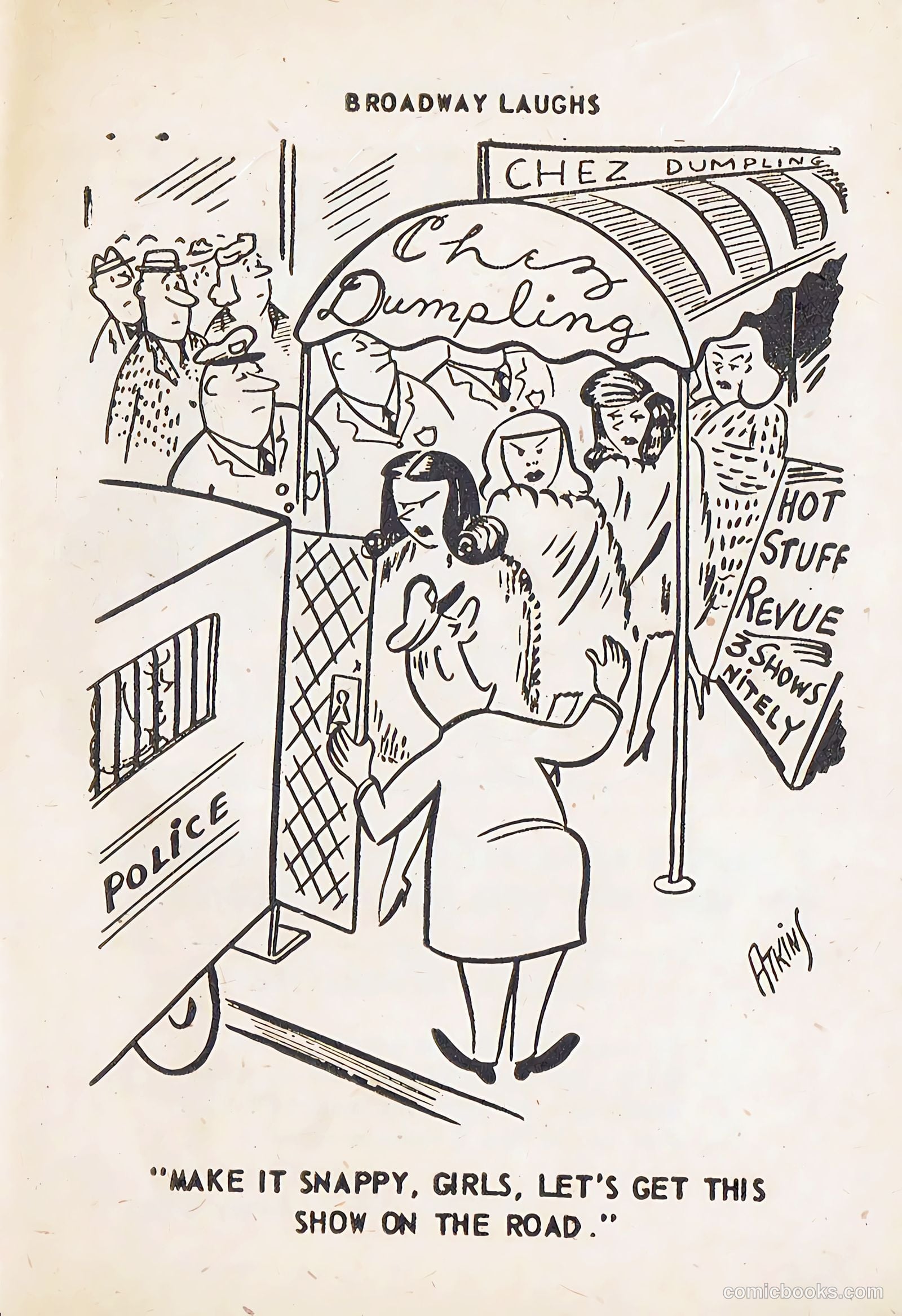 Broadway Laughs #4 (1950) — page 7 of 99