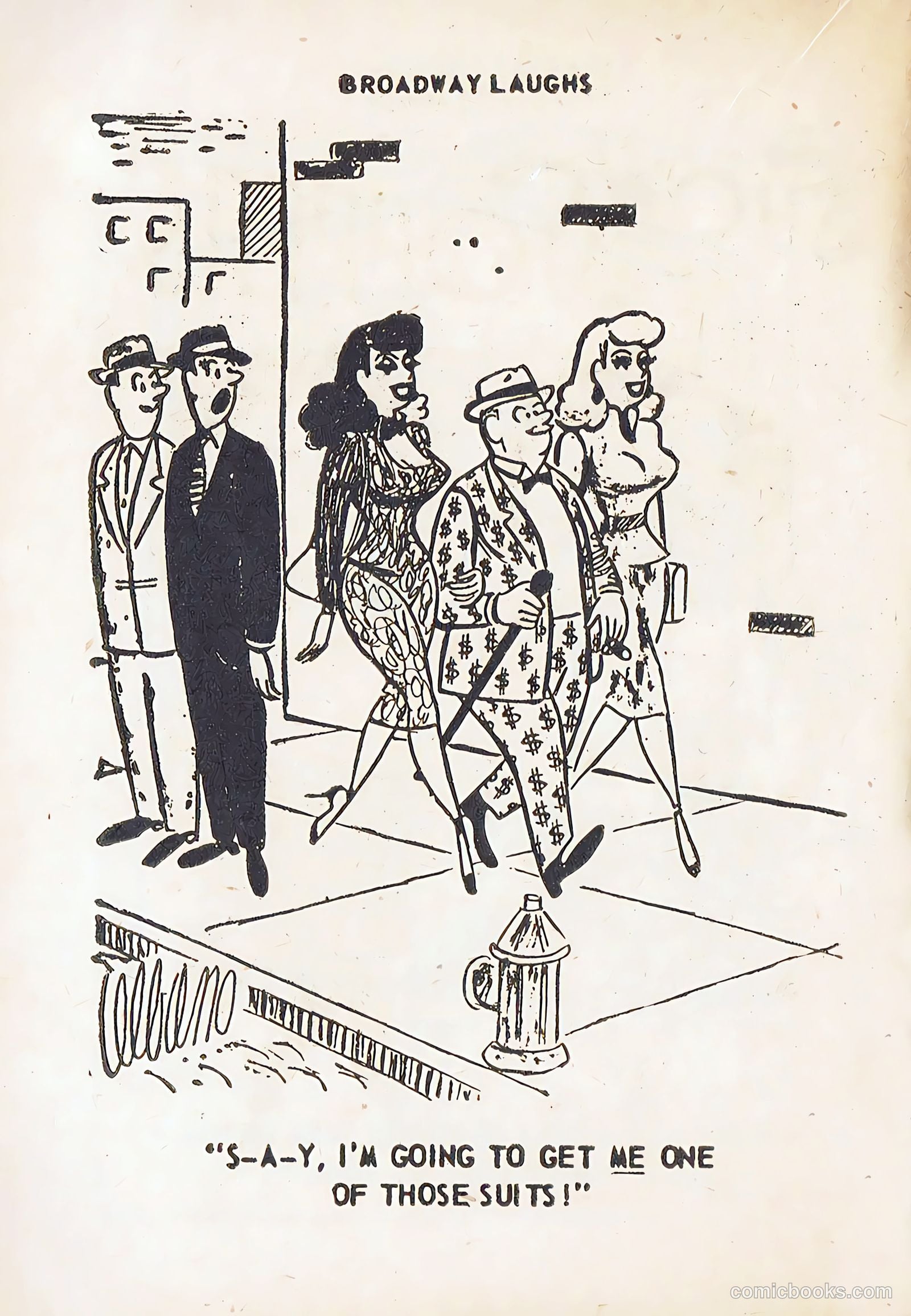 Broadway Laughs #4 (1950) — page 12 of 99