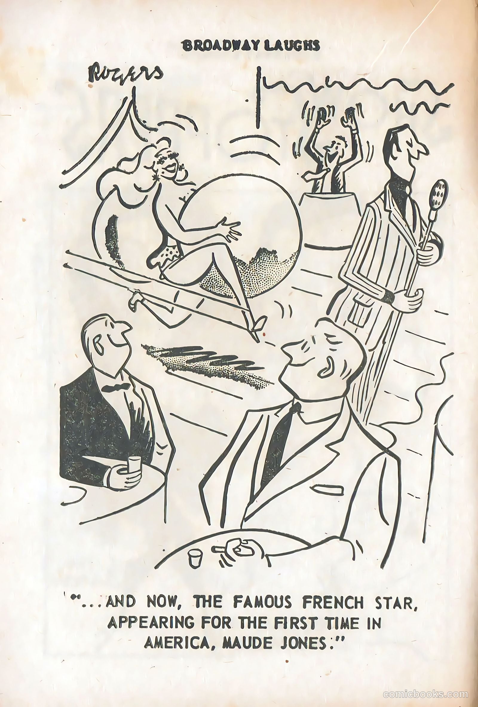 Broadway Laughs #4 (1950) — page 14 of 99