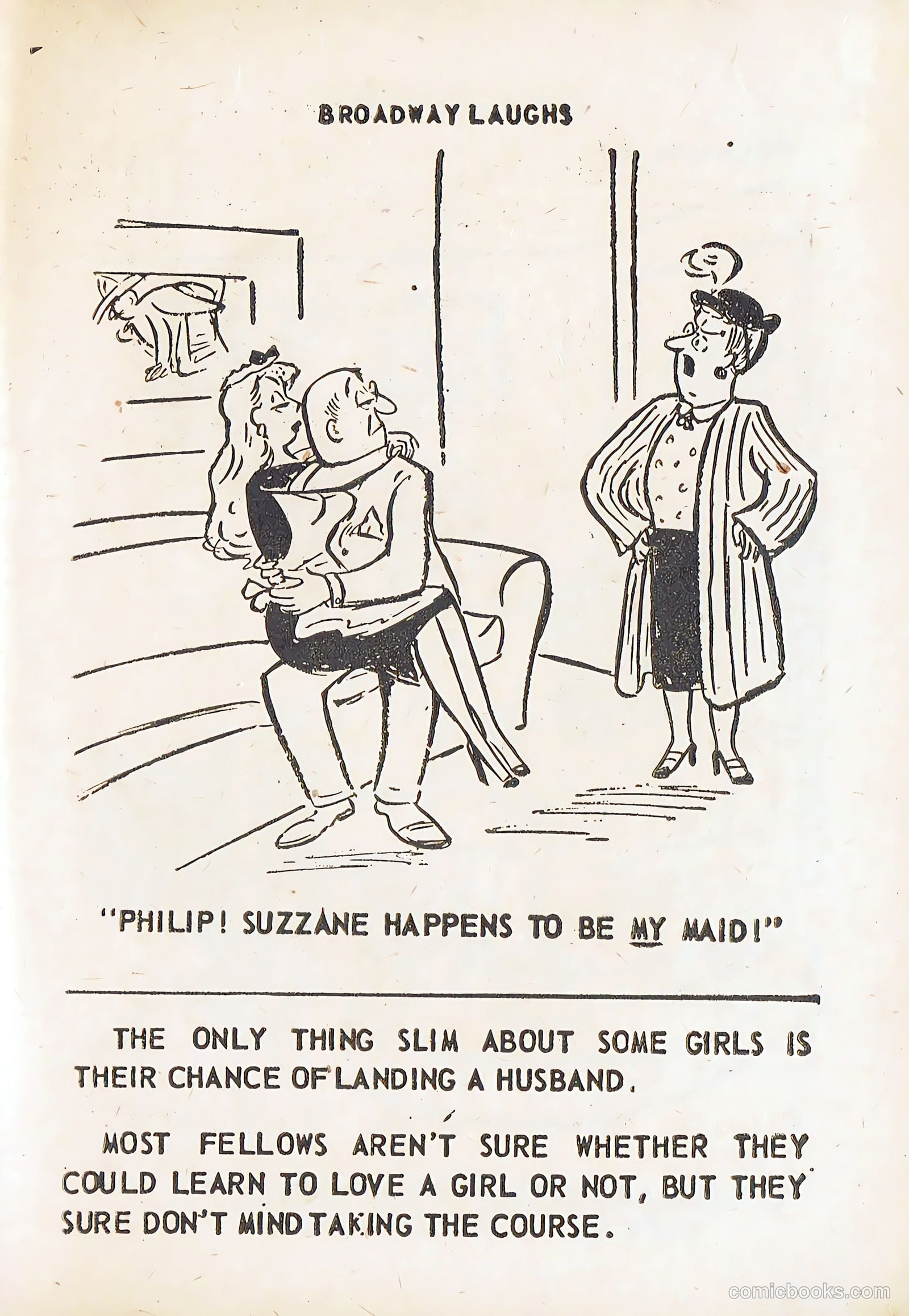 Broadway Laughs #4 (1950) — page 17 of 99