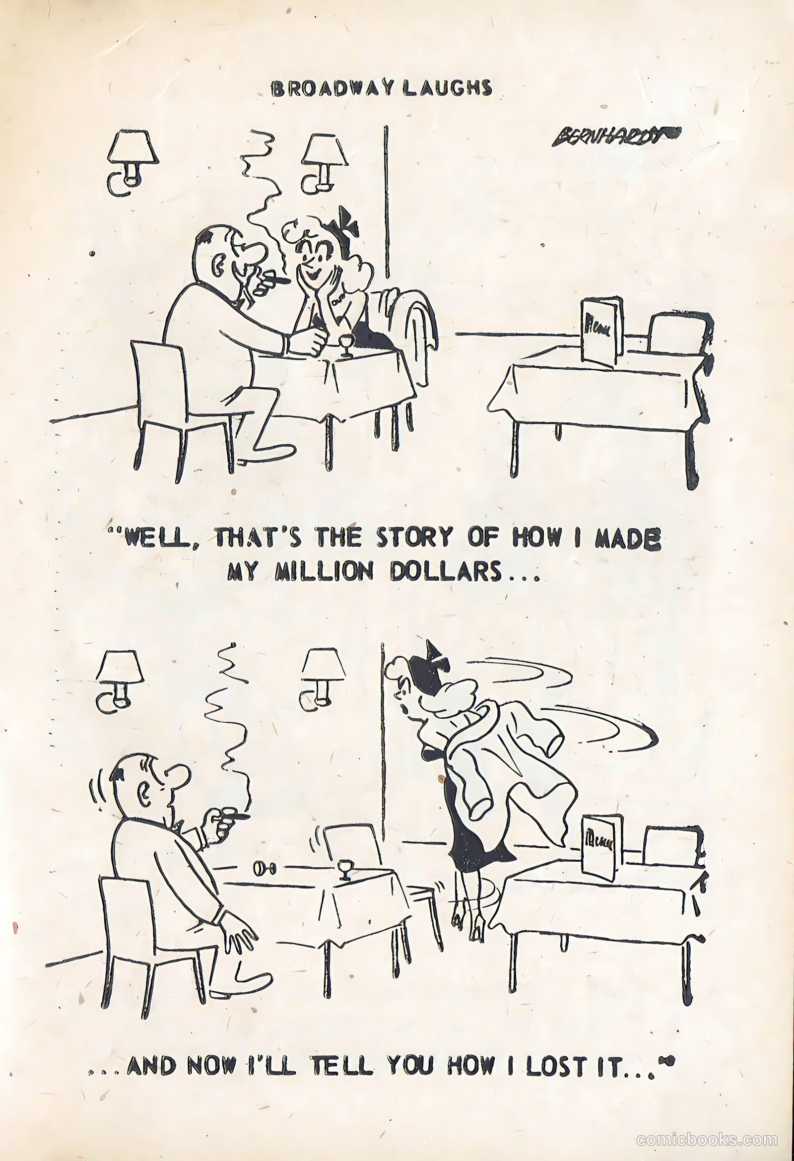 Broadway Laughs #4 (1950) — page 19 of 99