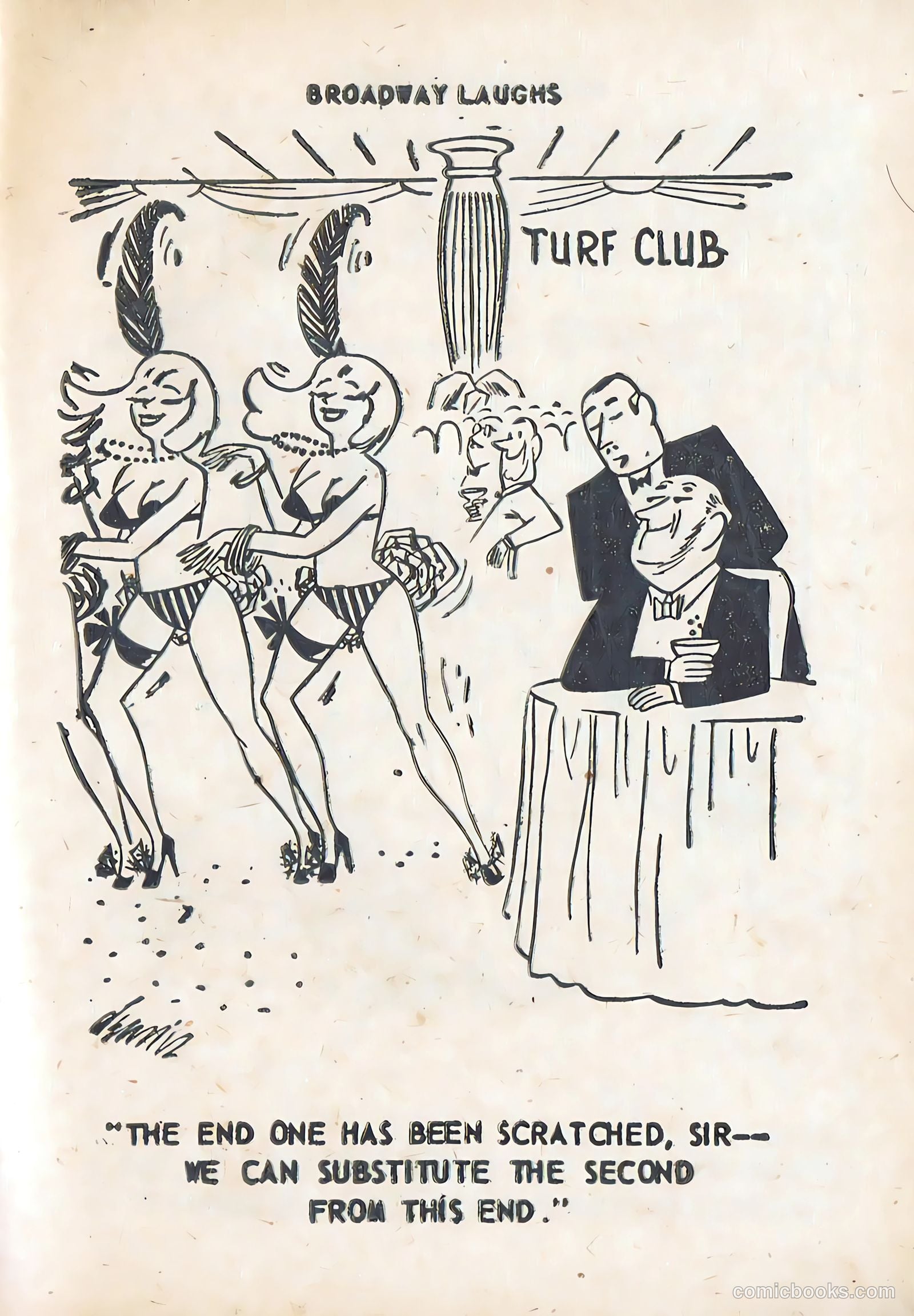 Broadway Laughs #4 (1950) — page 21 of 99