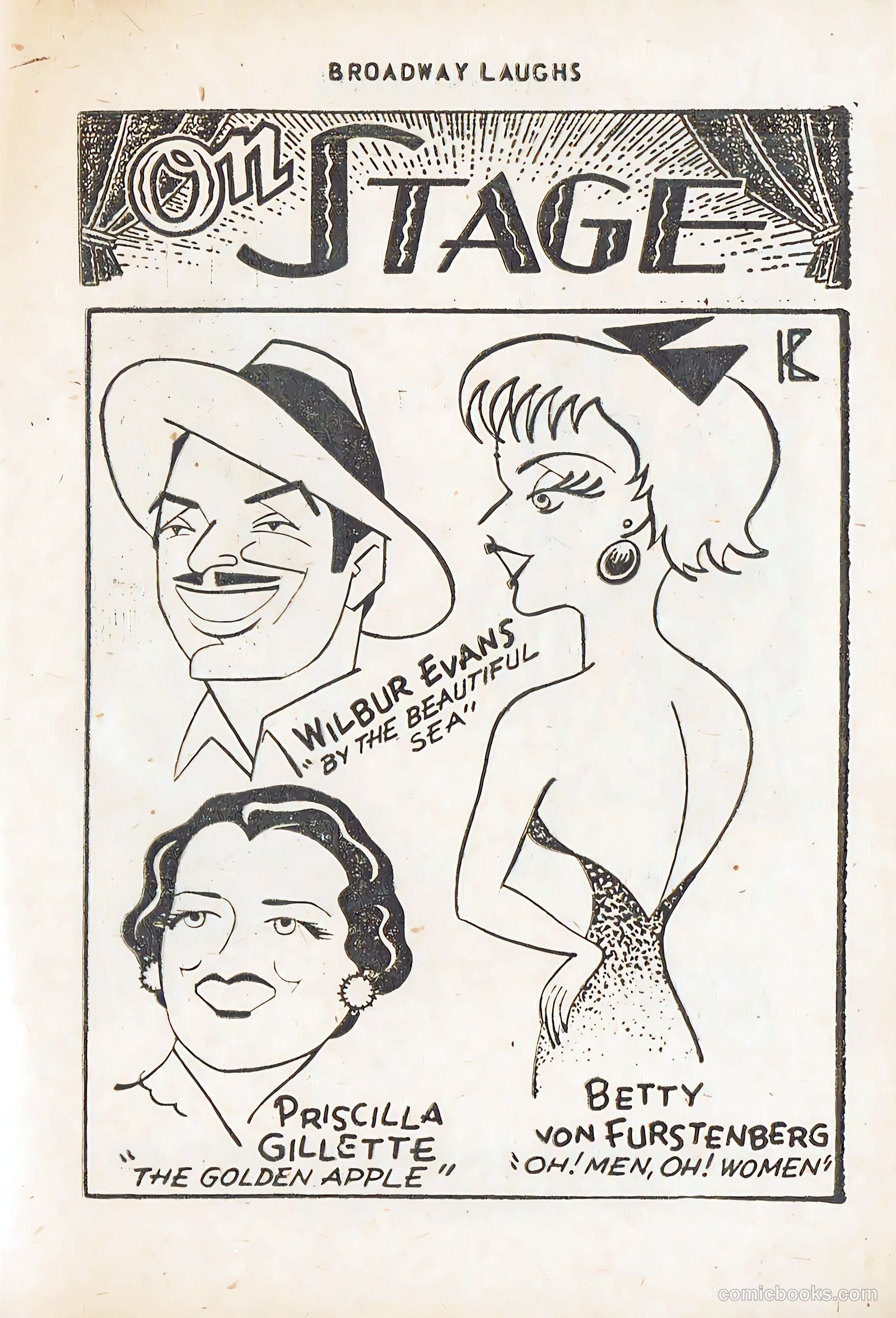 Broadway Laughs #4 (1950) — page 23 of 99