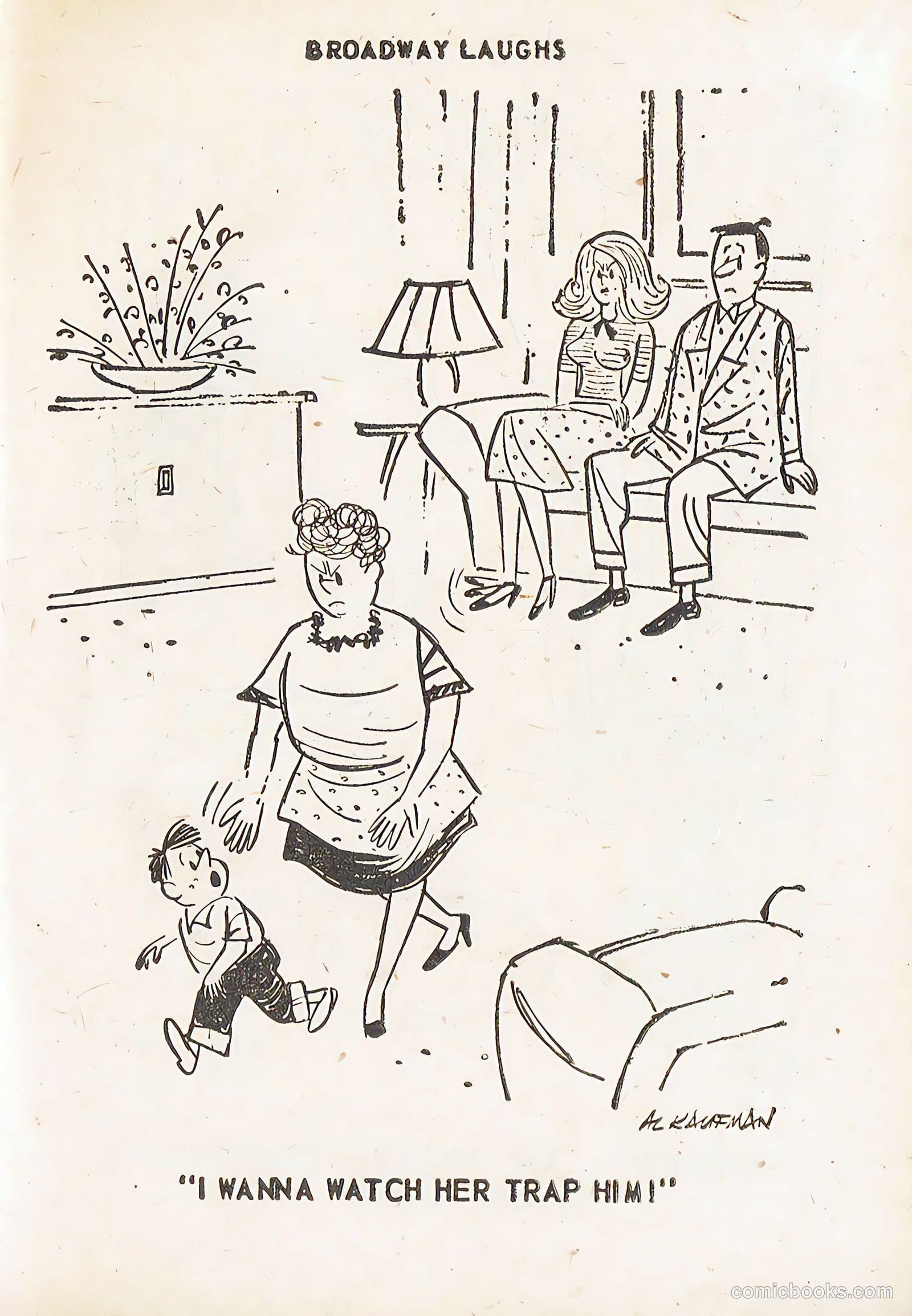 Broadway Laughs #4 (1950) — page 31 of 99