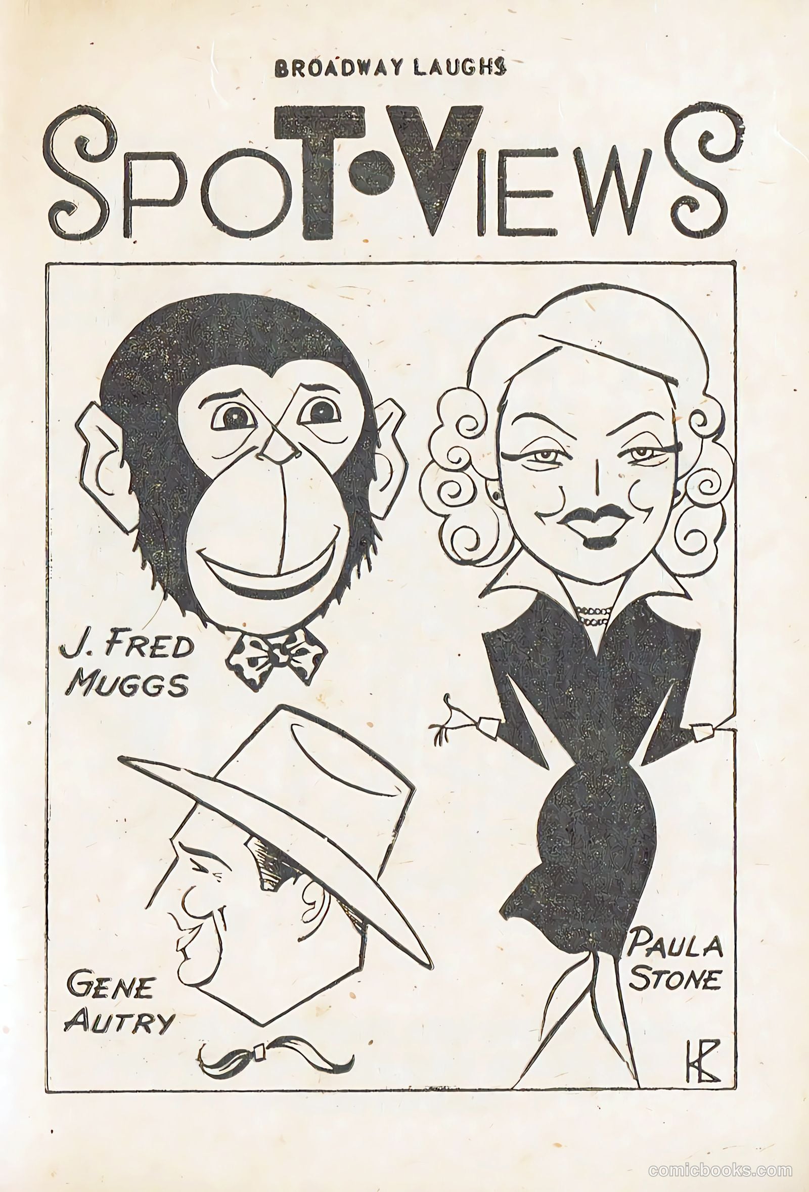 Broadway Laughs #4 (1950) — page 33 of 99