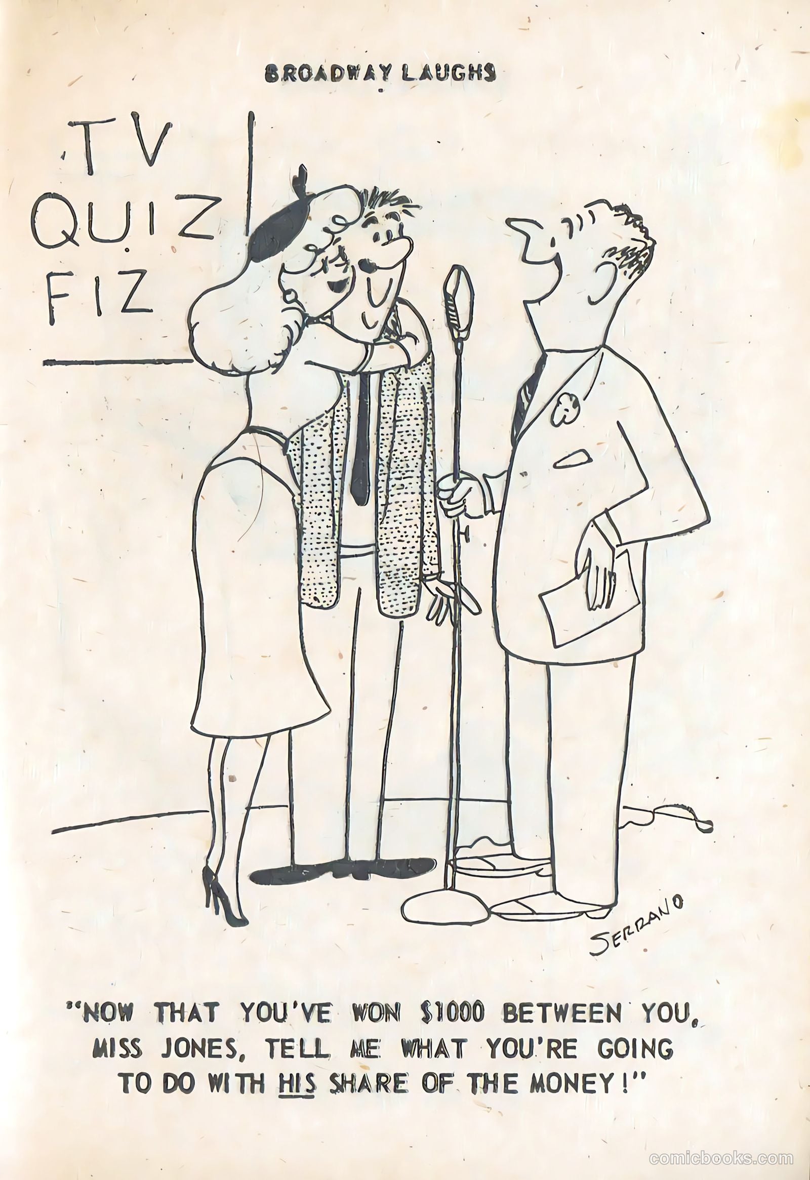 Broadway Laughs #4 (1950) — page 35 of 99