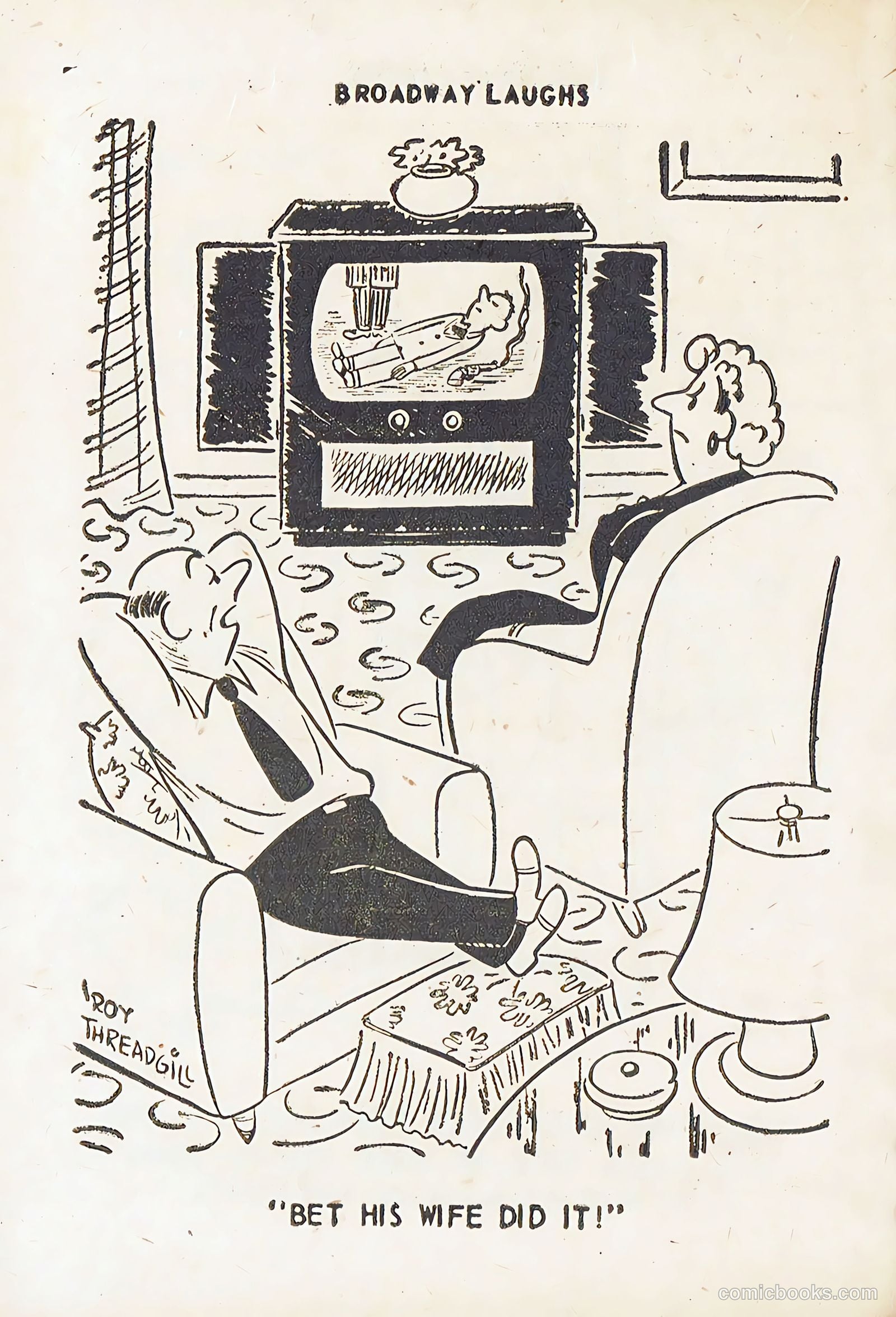 Broadway Laughs #4 (1950) — page 36 of 99