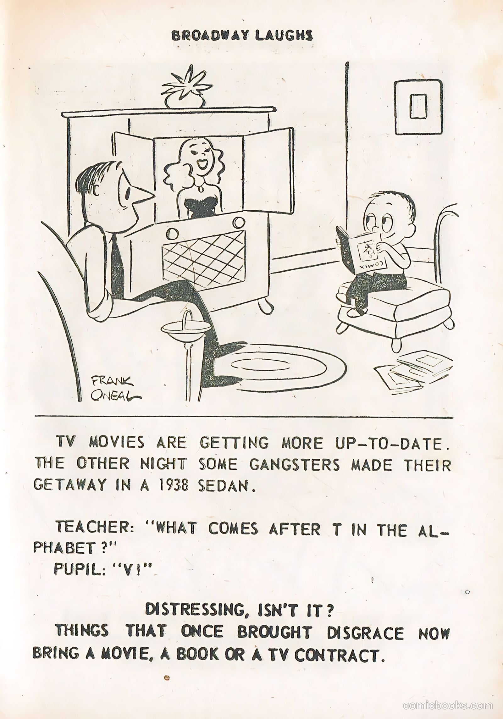 Broadway Laughs #4 (1950) — page 37 of 99