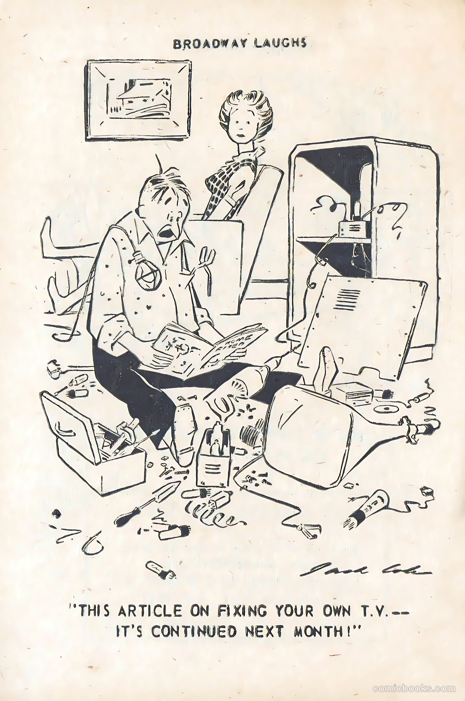 Broadway Laughs #4 (1950) — page 42 of 99