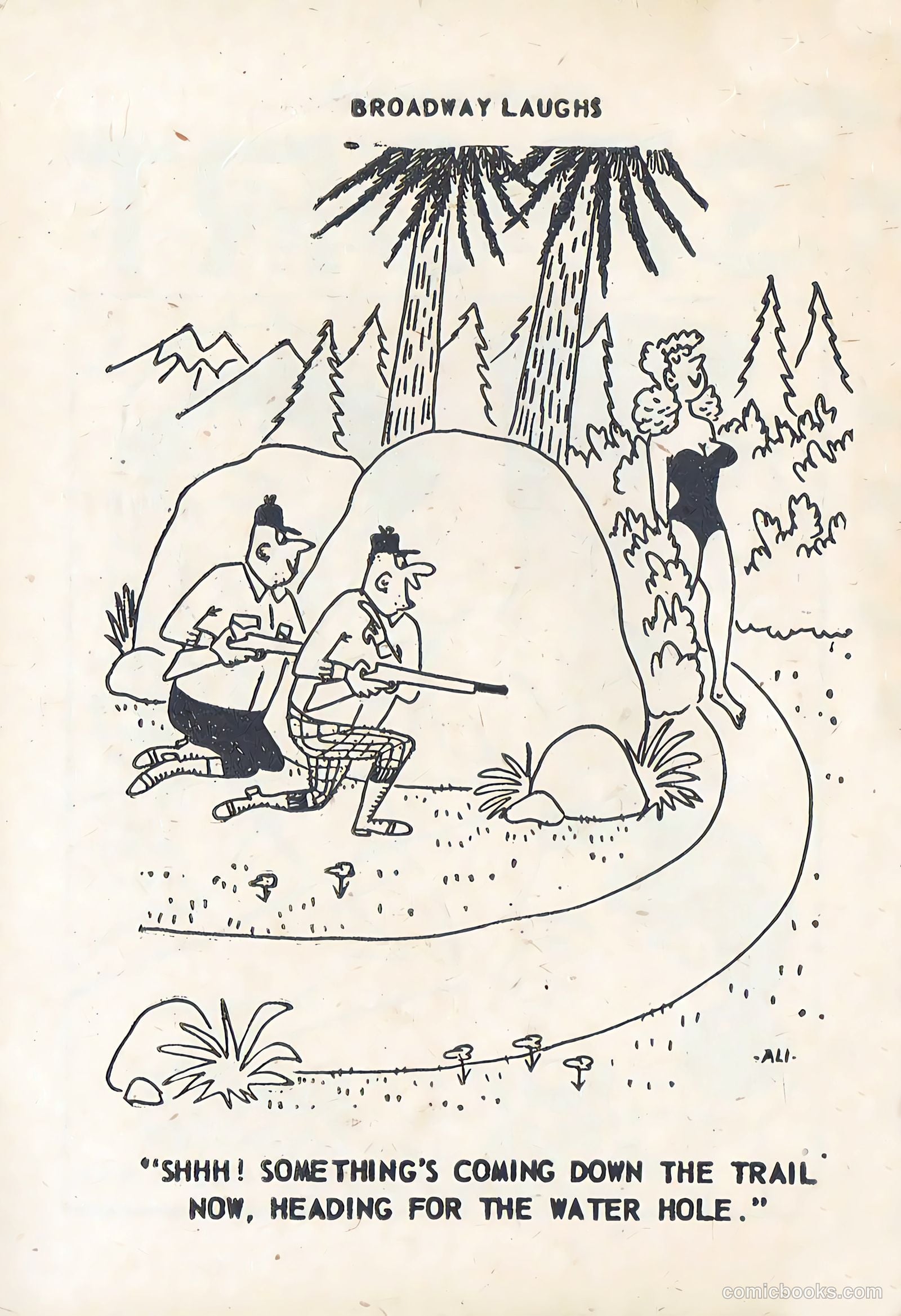 Broadway Laughs #4 (1950) — page 46 of 99