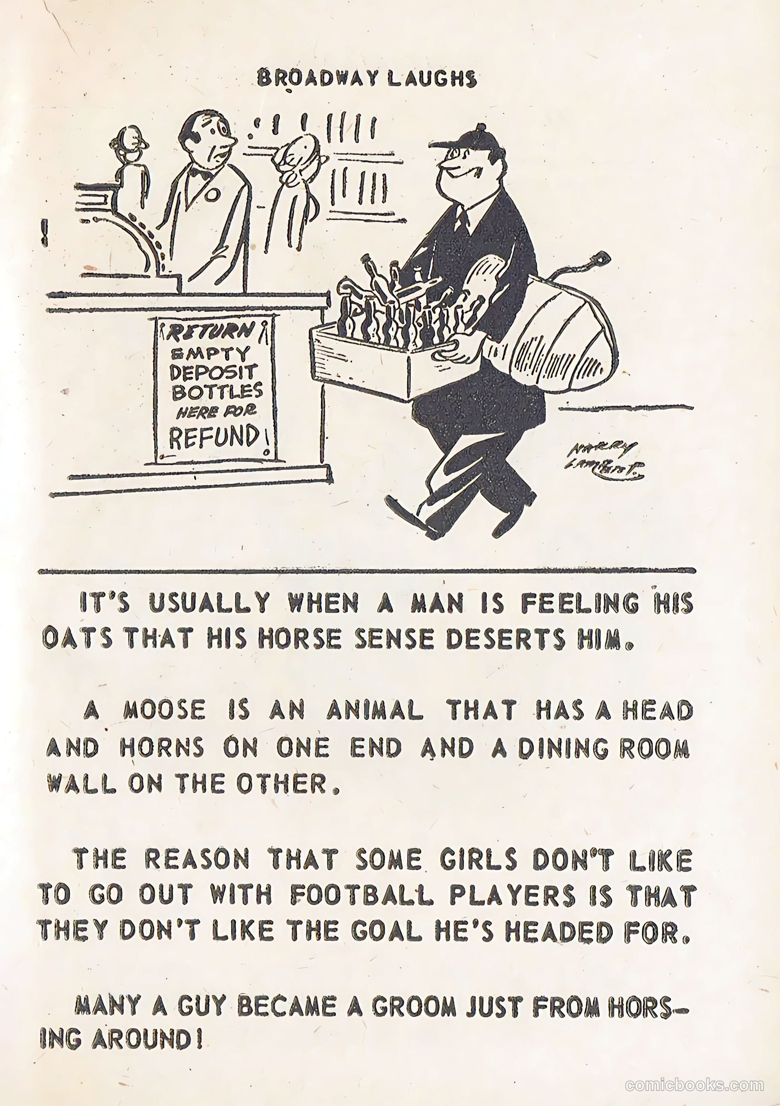 Broadway Laughs #4 (1950) — page 52 of 99