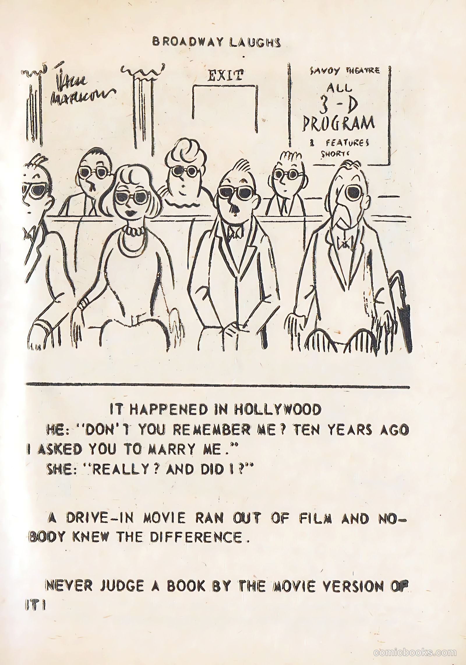 Broadway Laughs #4 (1950) — page 58 of 99