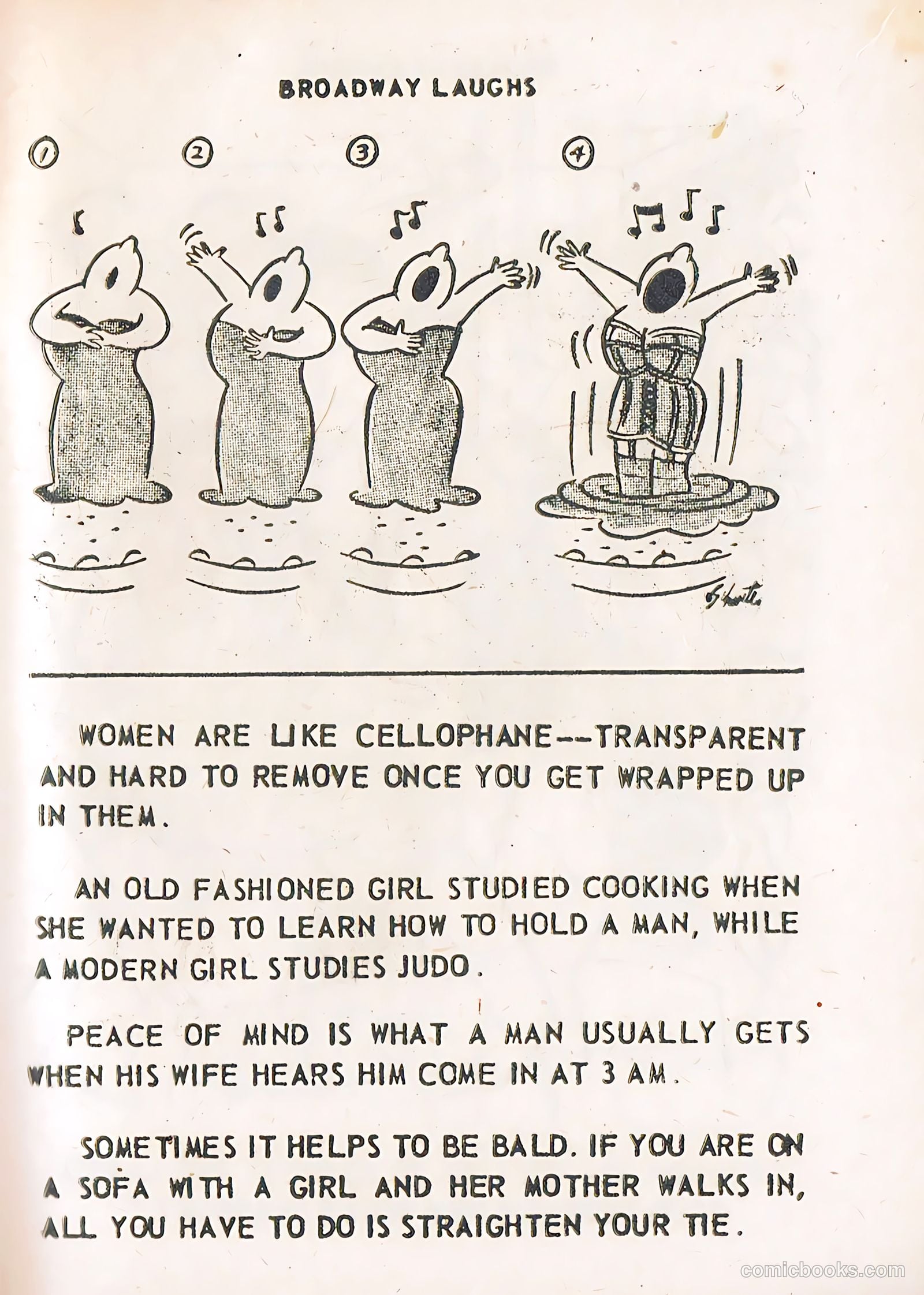 Broadway Laughs #4 (1950) — page 72 of 99