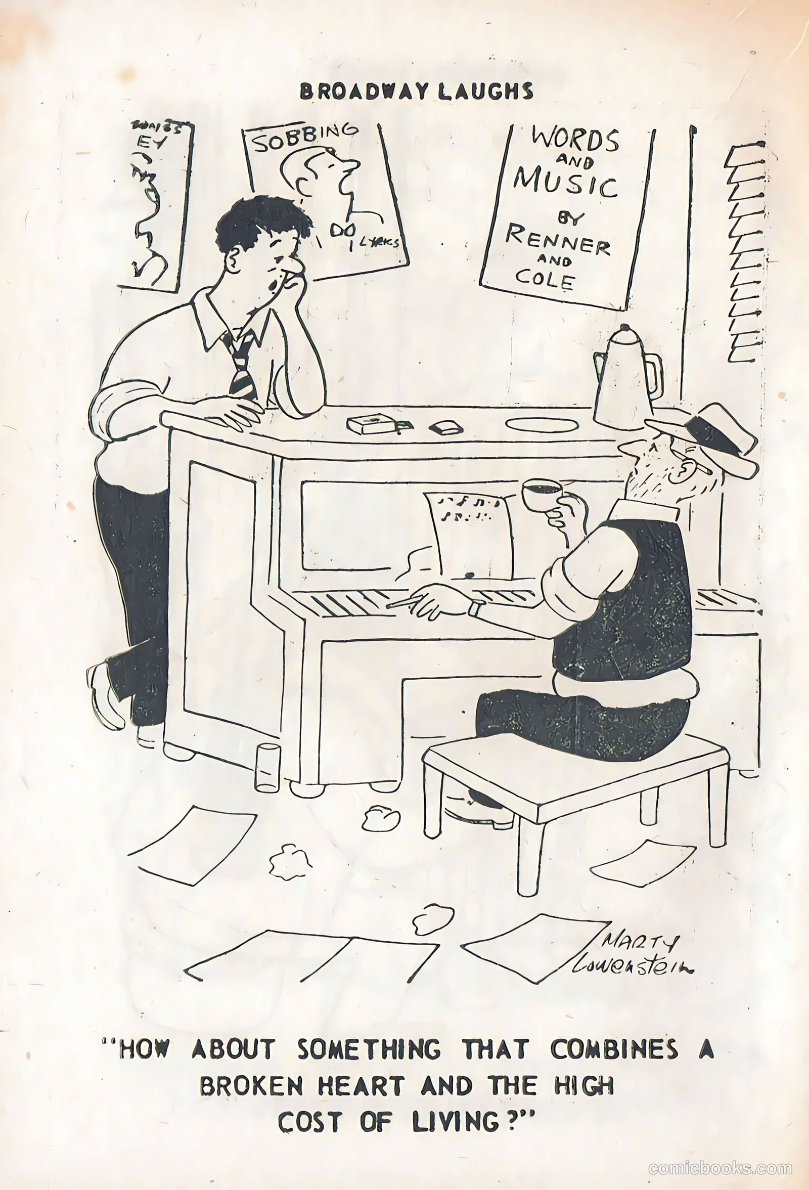 Broadway Laughs #4 (1950) — page 75 of 99