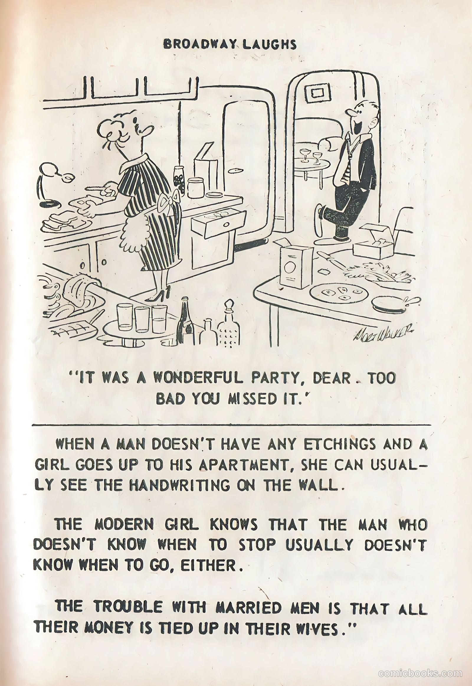Broadway Laughs #4 (1950) — page 84 of 99