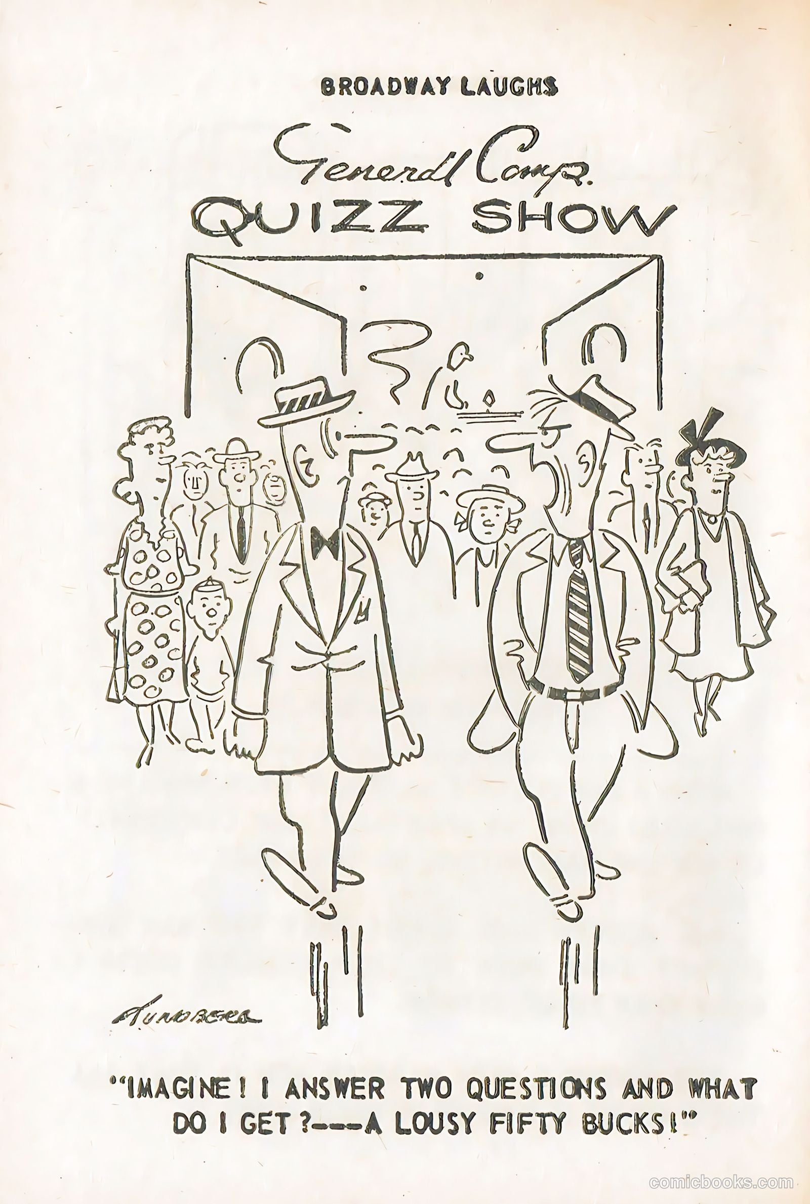 Broadway Laughs #4 (1950) — page 85 of 99