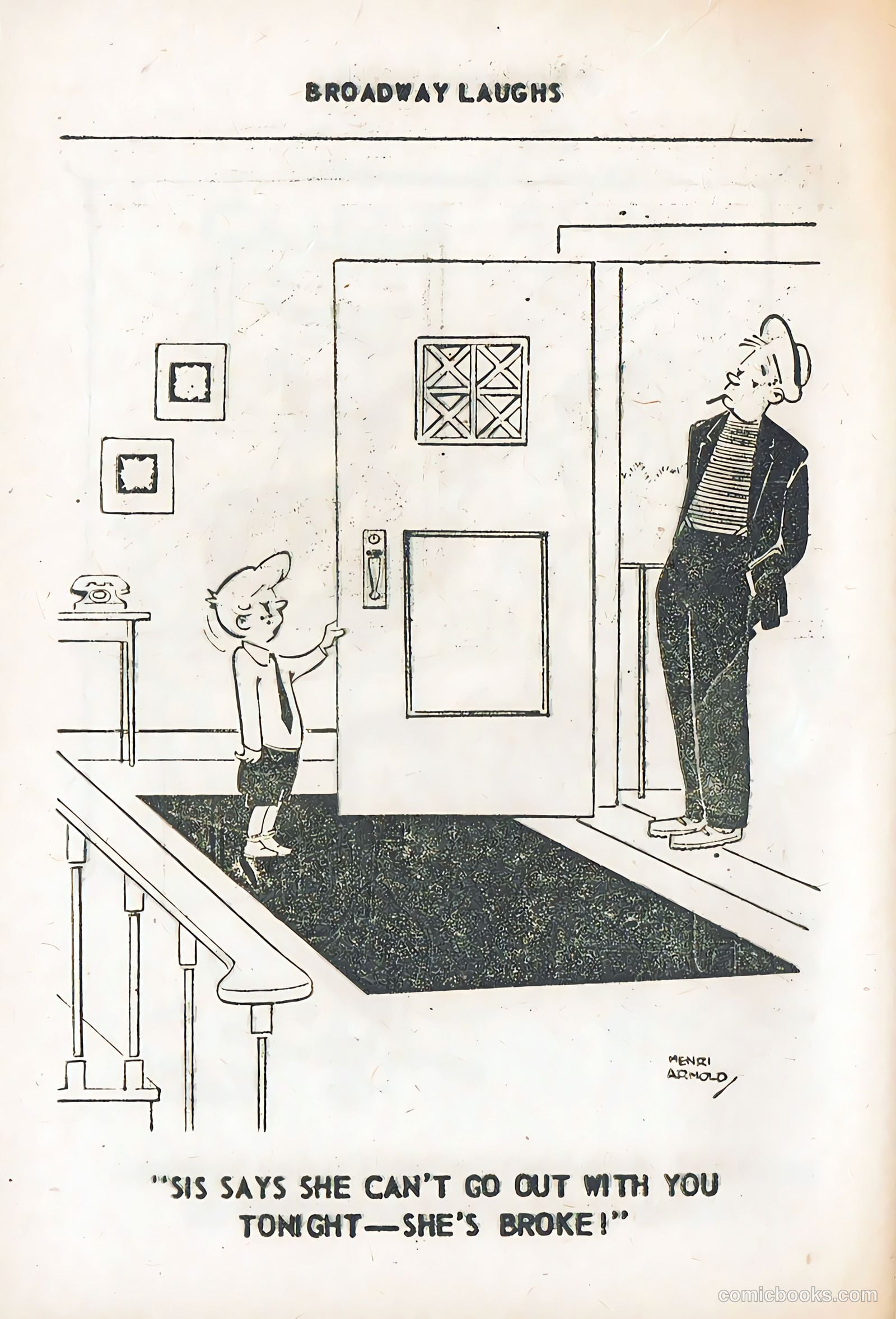 Broadway Laughs #4 (1950) — page 87 of 99