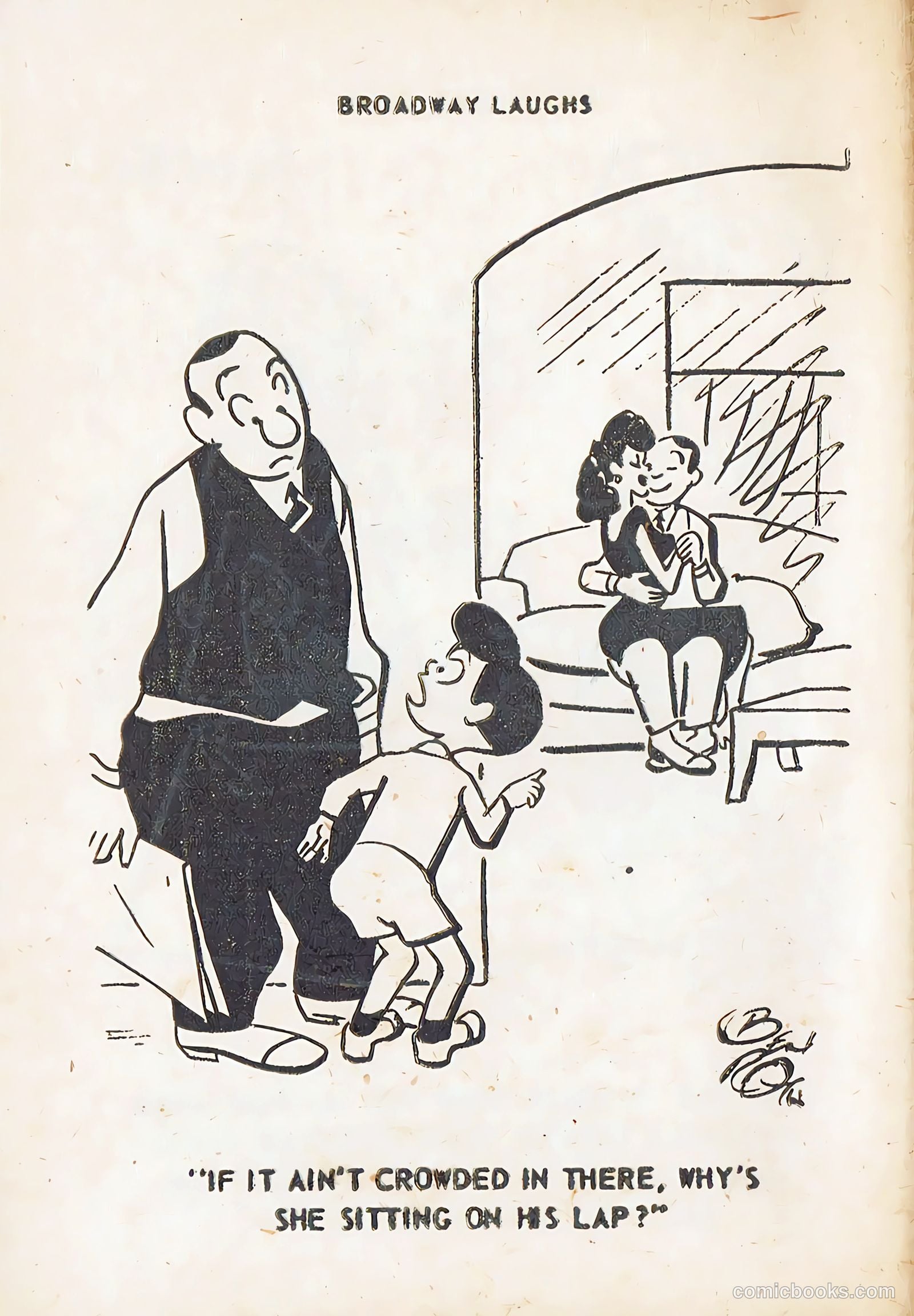 Broadway Laughs #4 (1950) — page 91 of 99