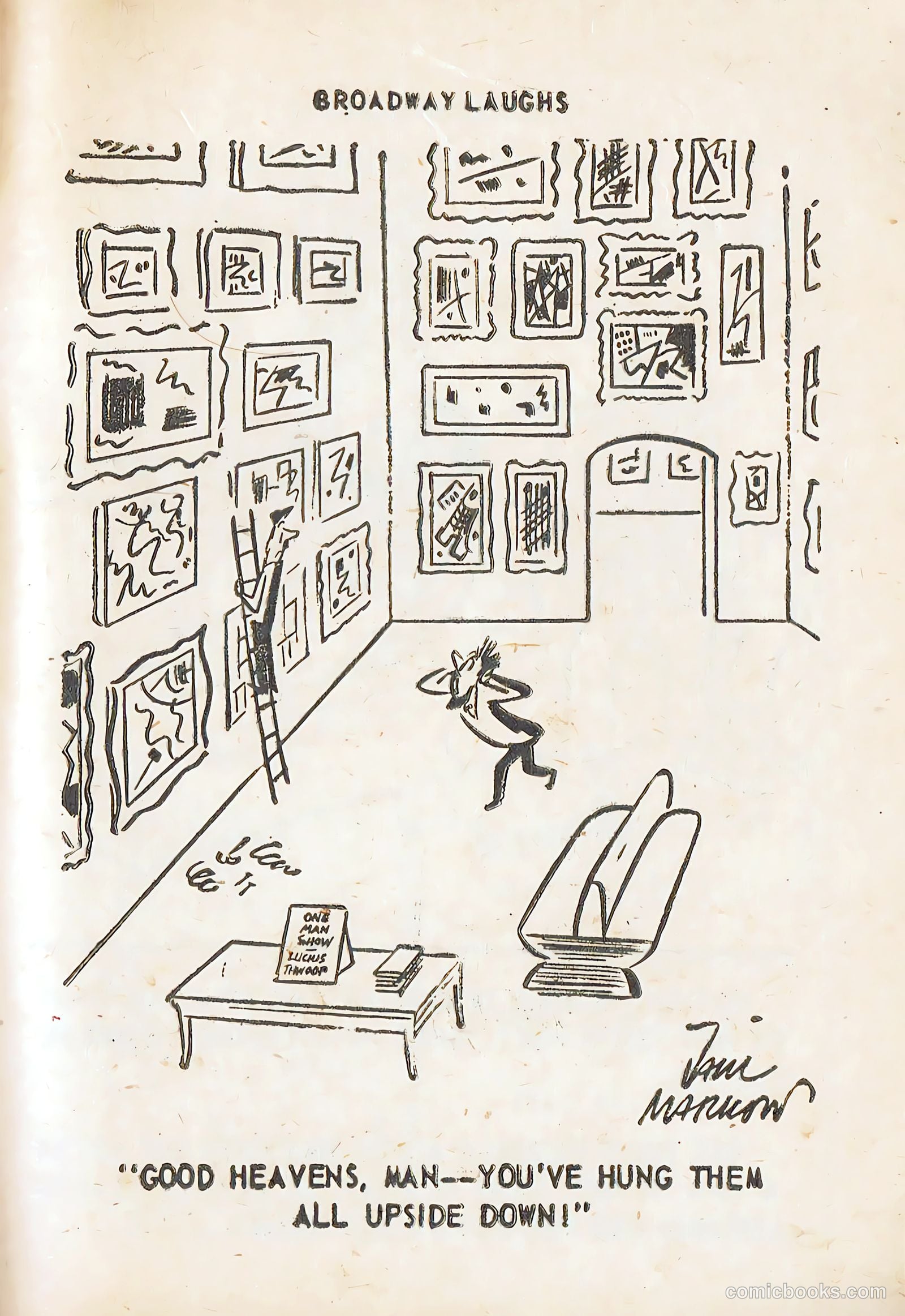 Broadway Laughs #4 (1950) — page 92 of 99