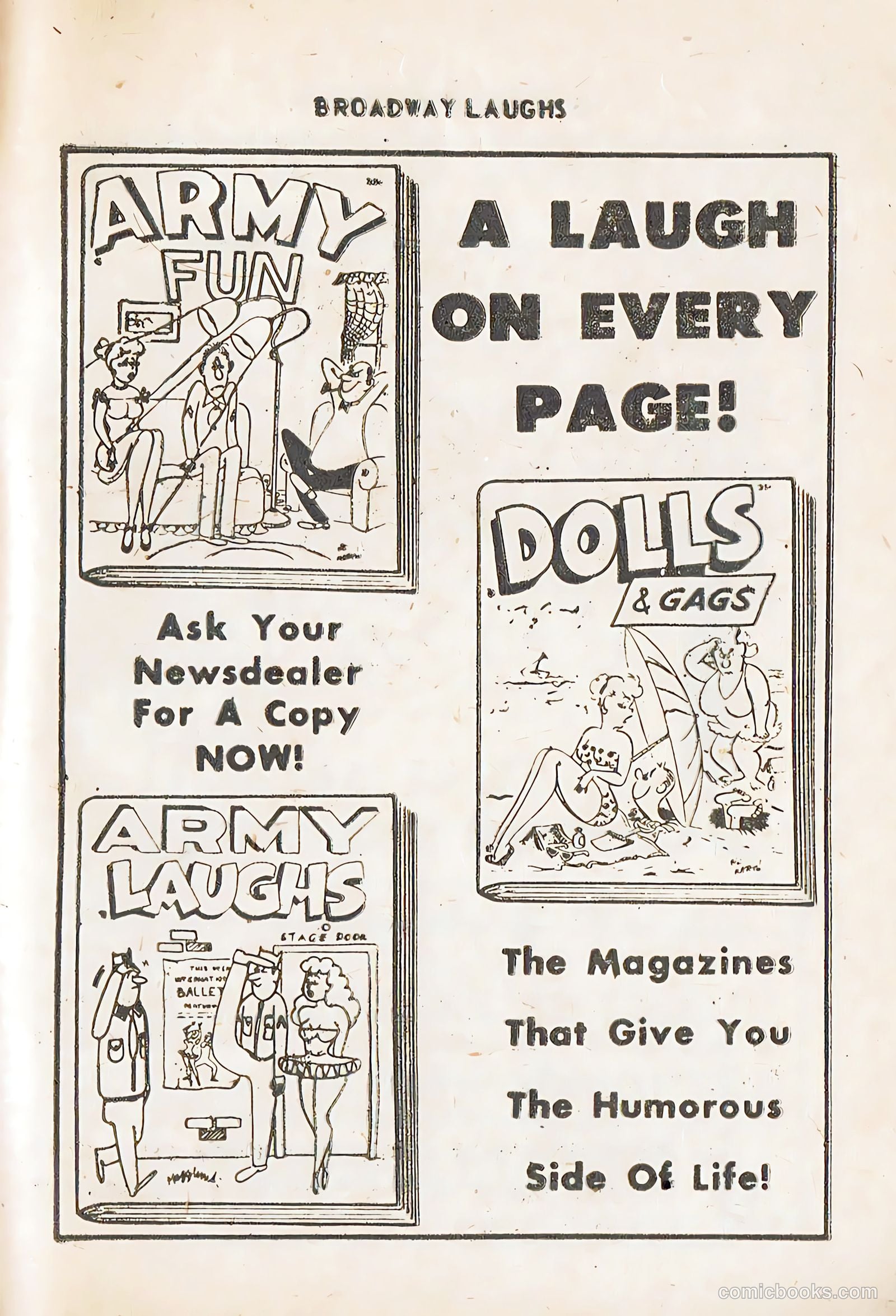 Broadway Laughs #4 (1950) — page 94 of 99