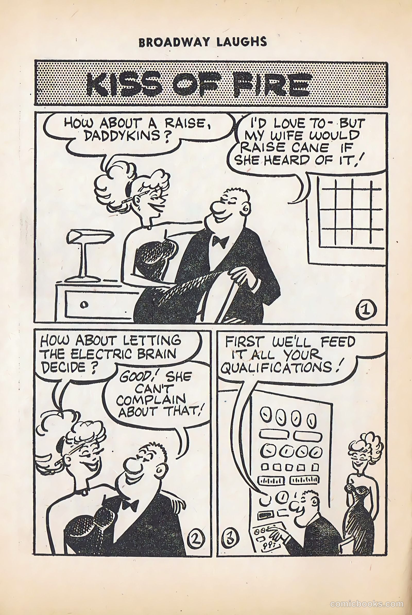 Broadway Laughs #9 (1959) — page 6 of 100