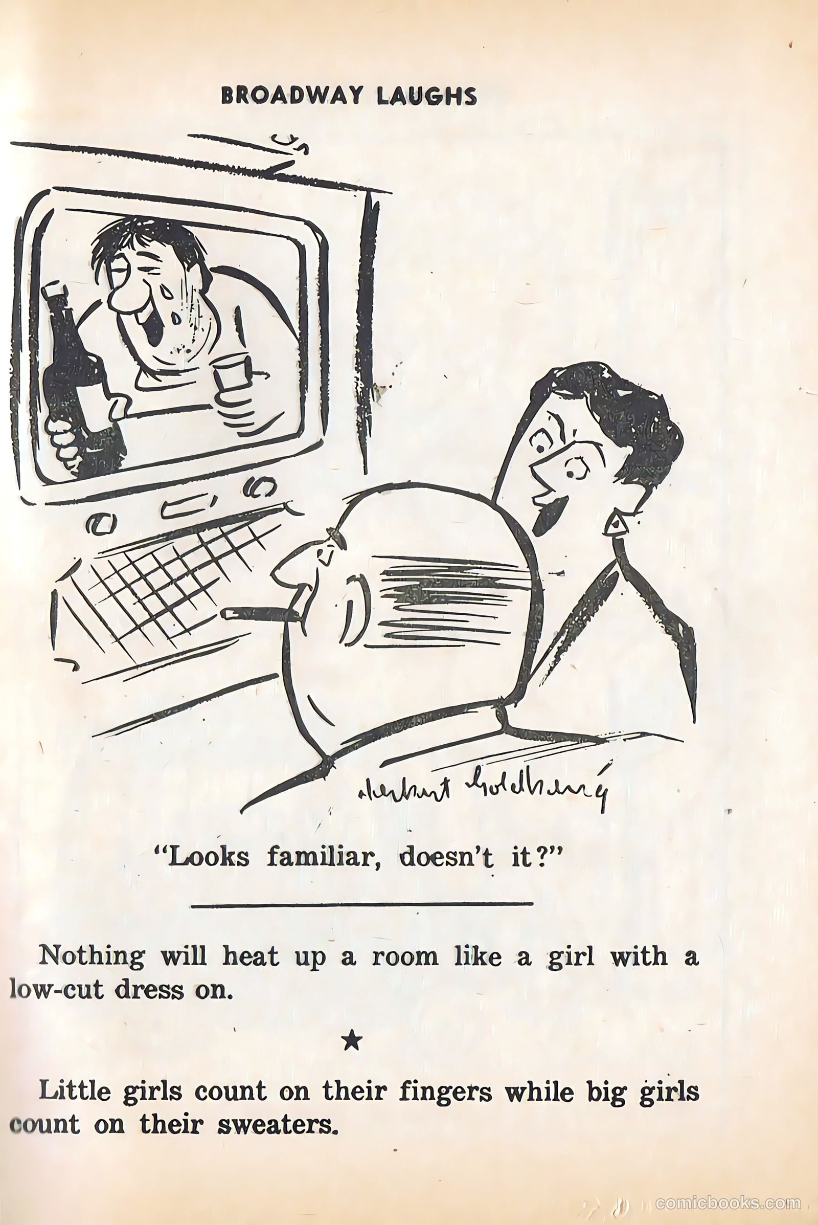 Broadway Laughs #9 (1959) — page 13 of 100