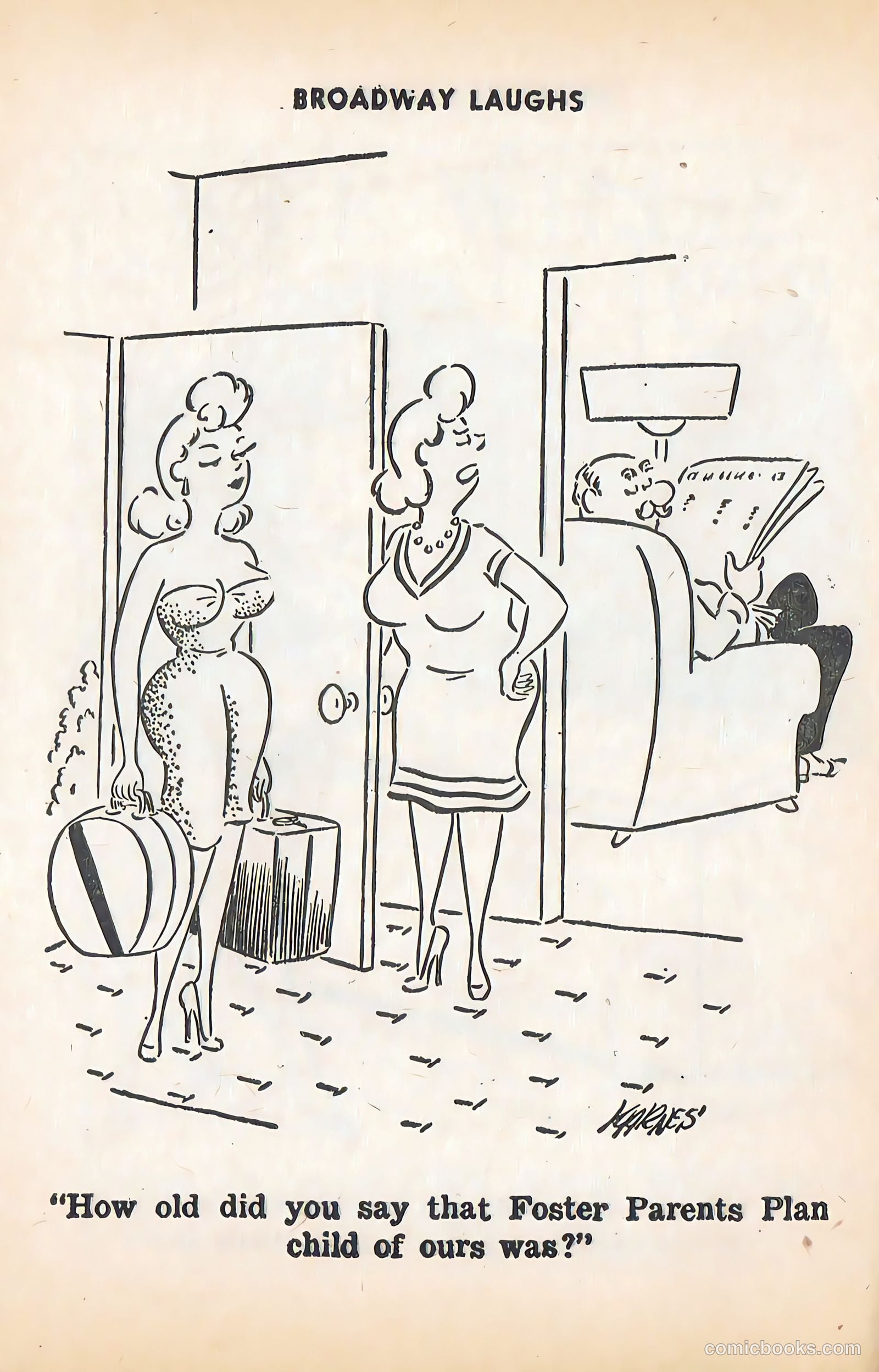 Broadway Laughs #9 (1959) — page 20 of 100
