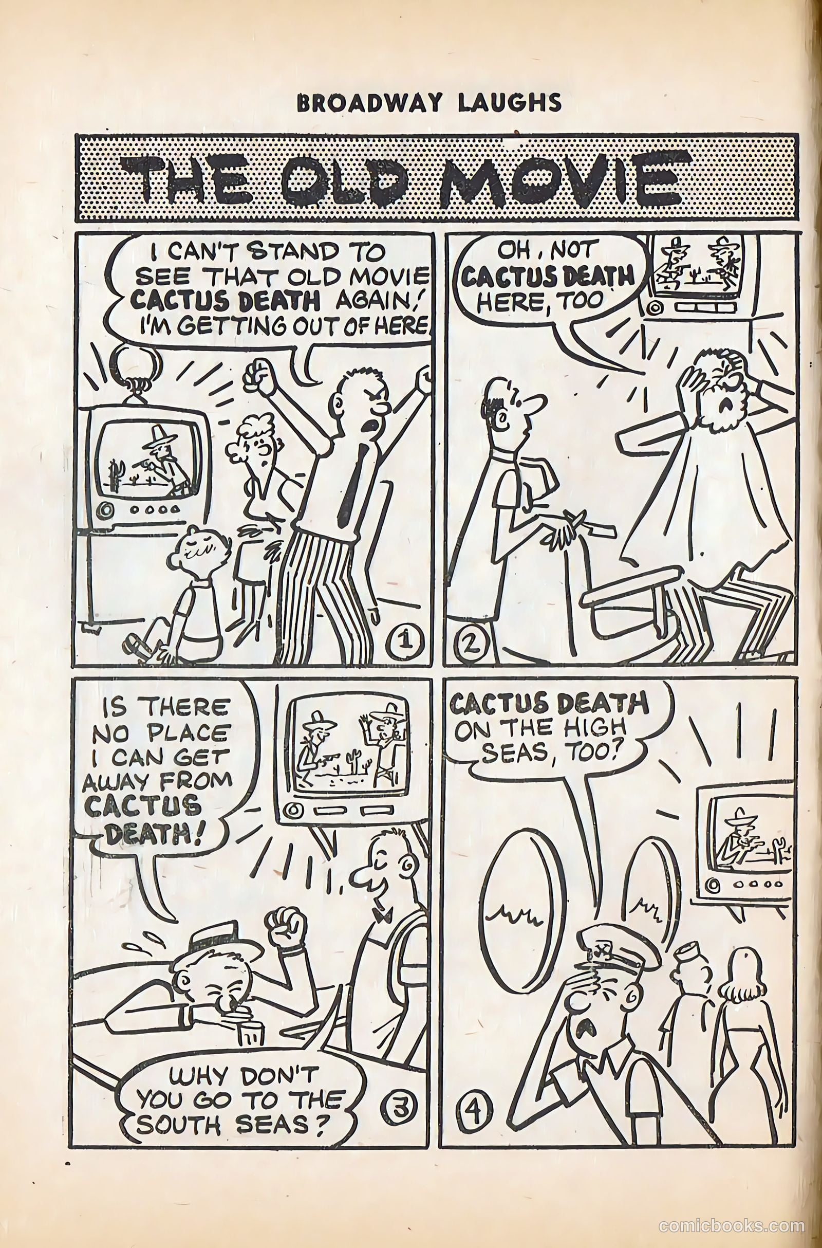 Broadway Laughs #9 (1959) — page 28 of 100