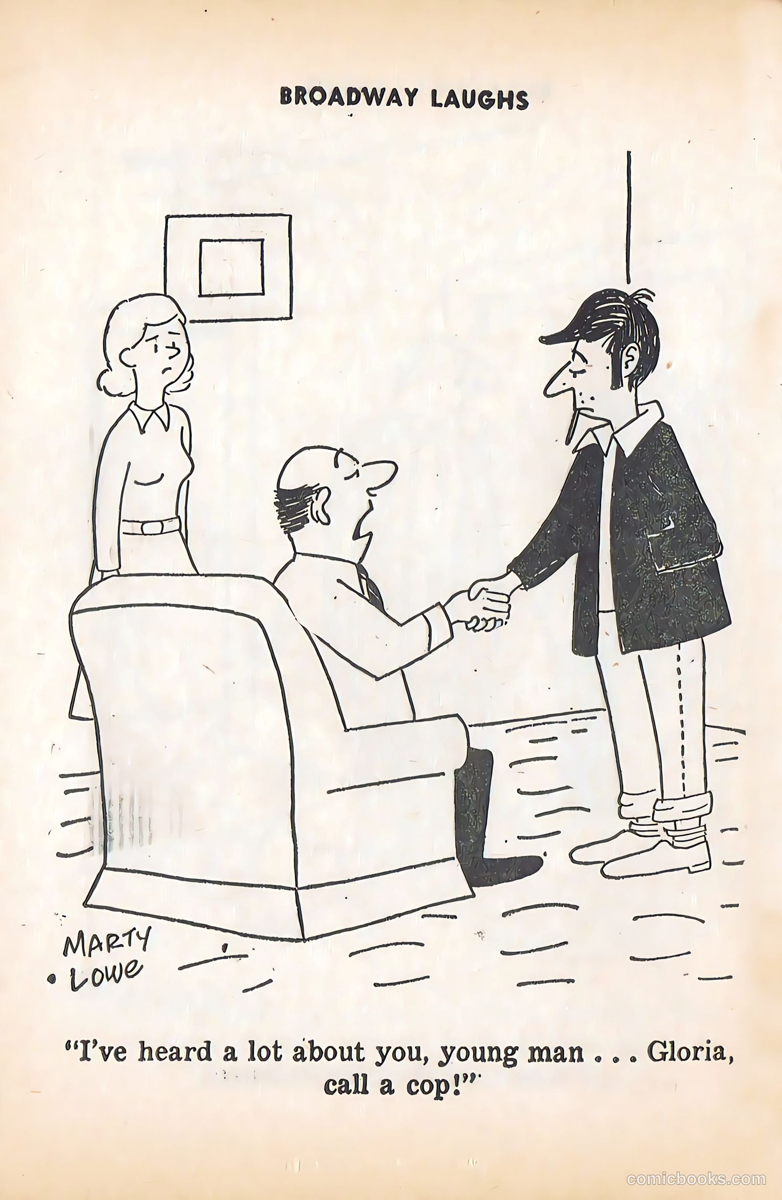 Broadway Laughs #9 (1959) — page 32 of 100