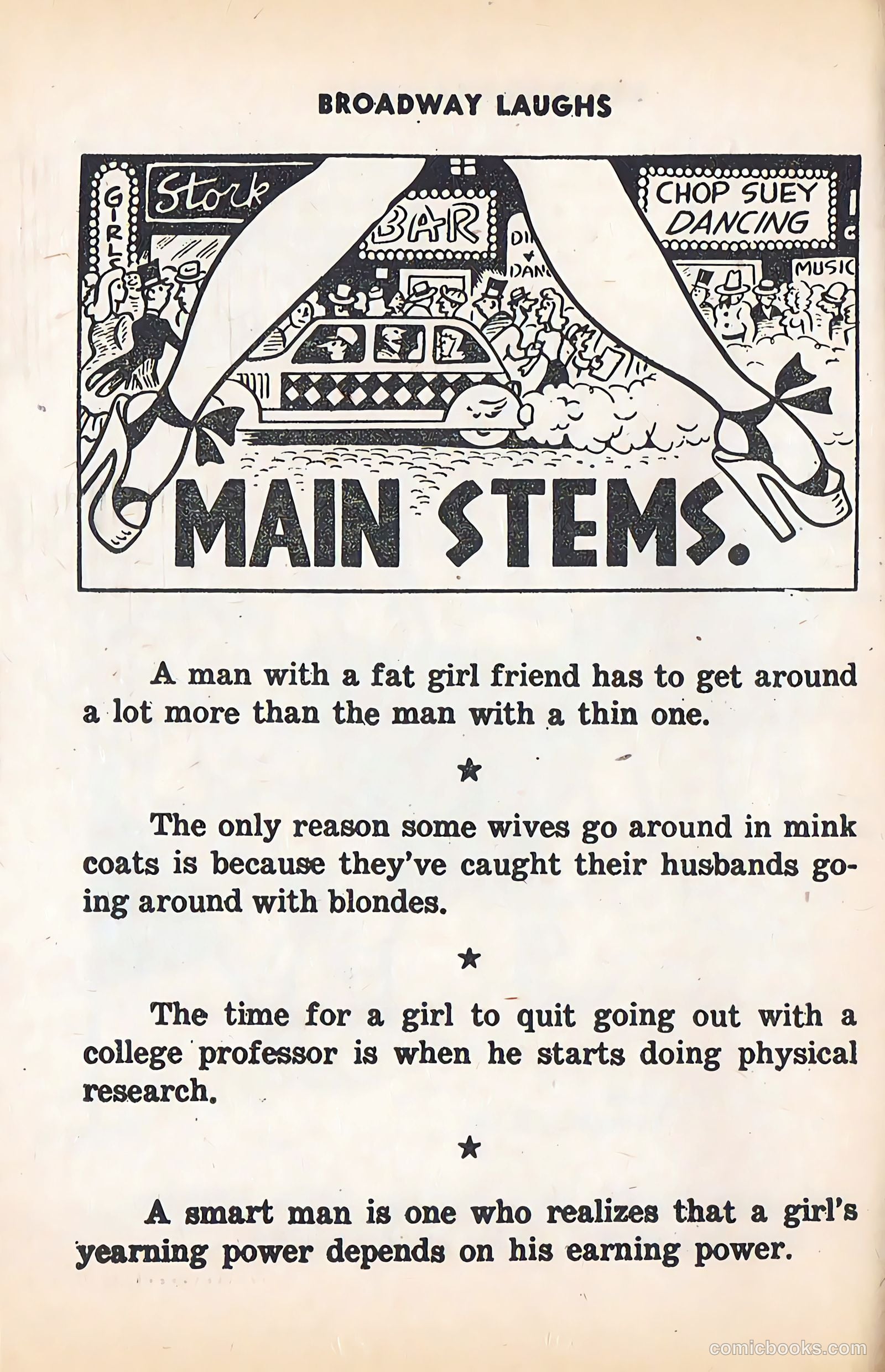 Broadway Laughs #9 (1959) — page 34 of 100