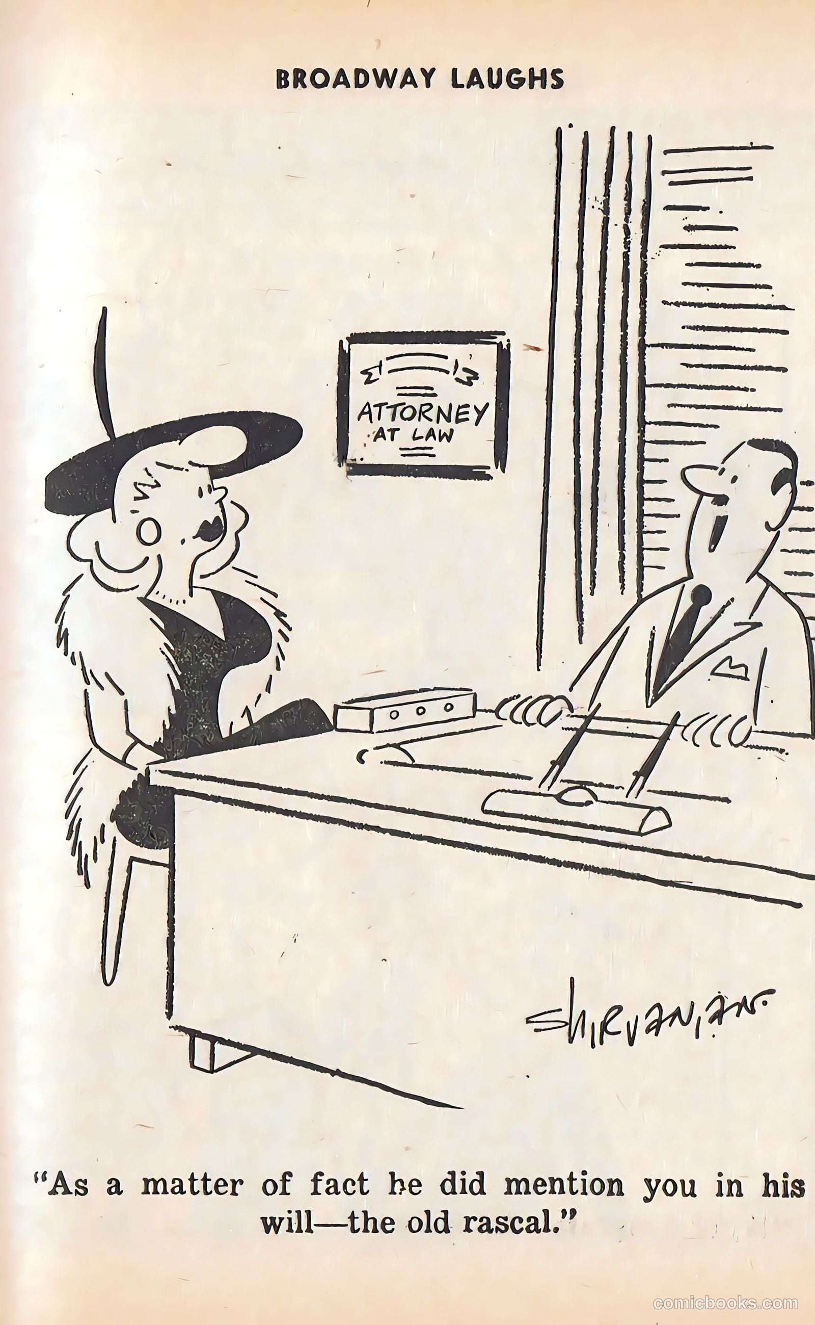 Broadway Laughs #9 (1959) — page 37 of 100