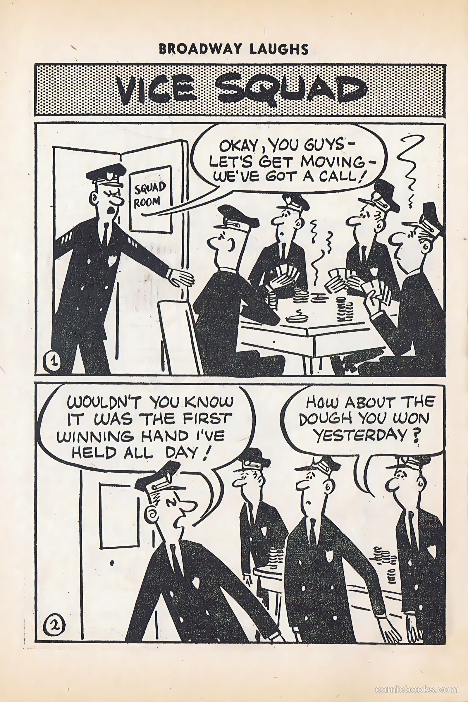 Broadway Laughs #9 (1959) — page 38 of 100