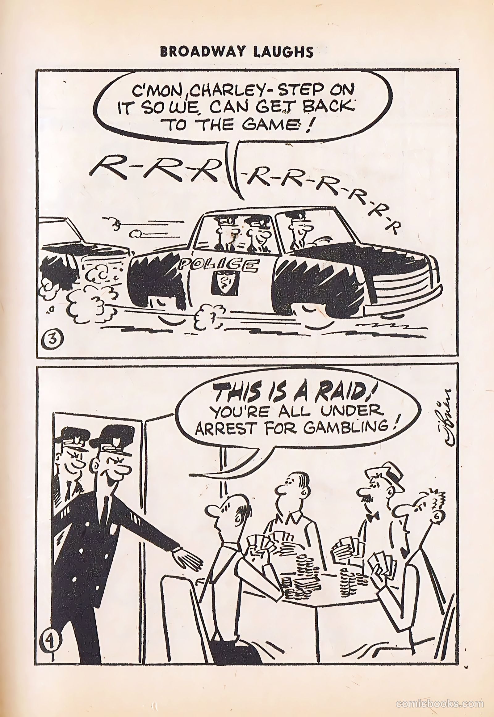 Broadway Laughs #9 (1959) — page 39 of 100