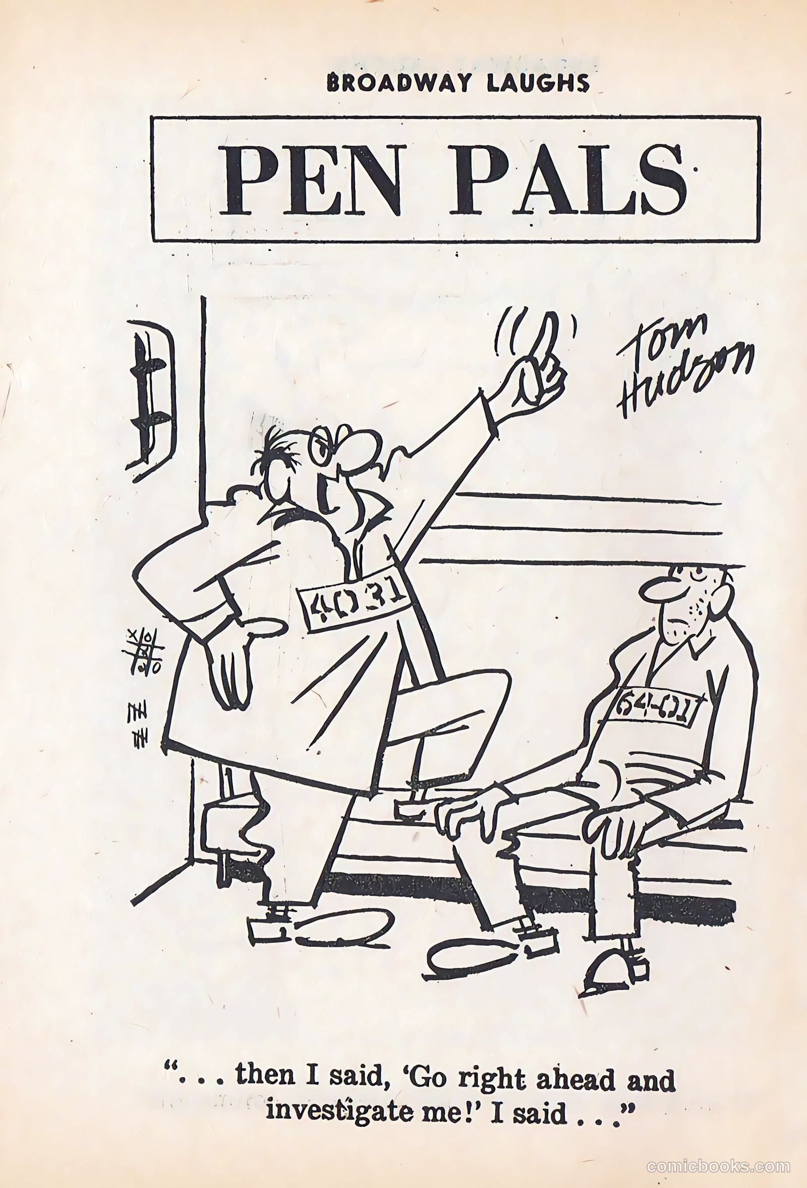 Broadway Laughs #9 (1959) — page 46 of 100