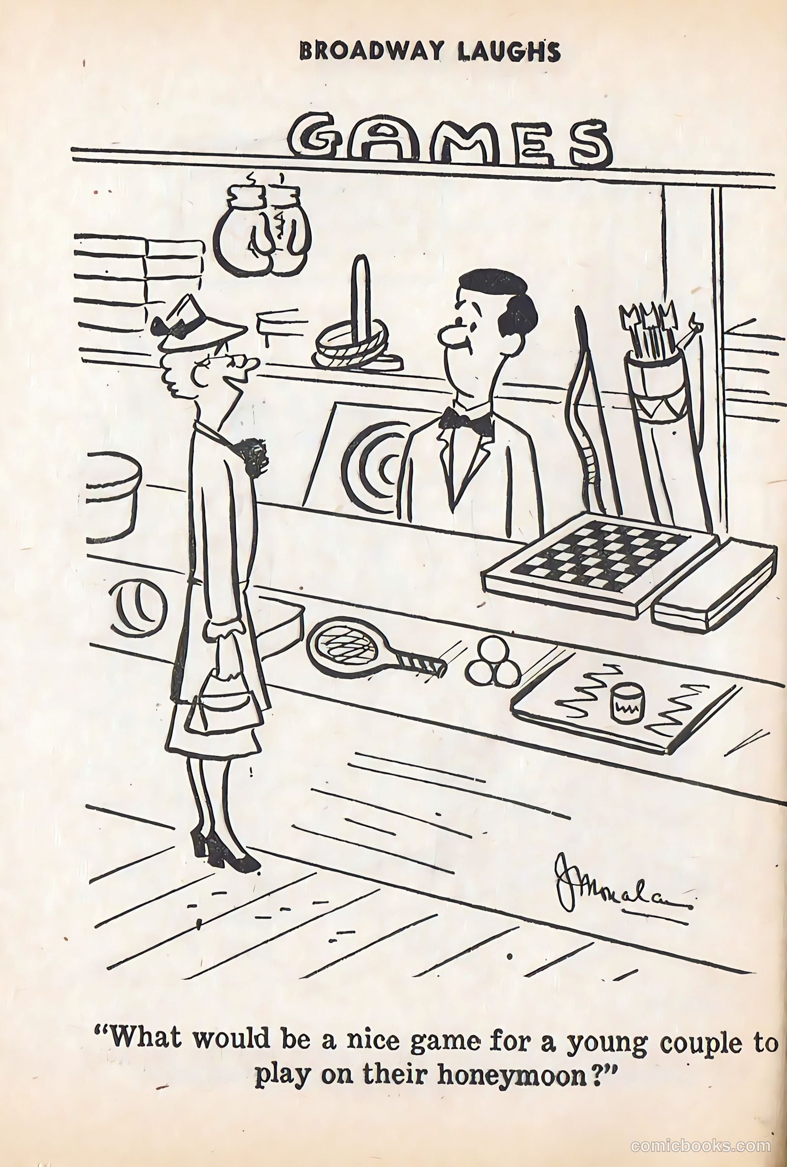 Broadway Laughs #9 (1959) — page 48 of 100