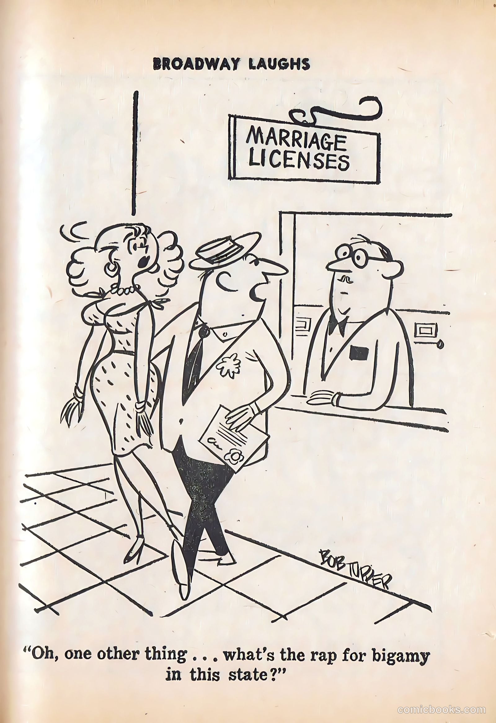 Broadway Laughs #9 (1959) — page 49 of 100