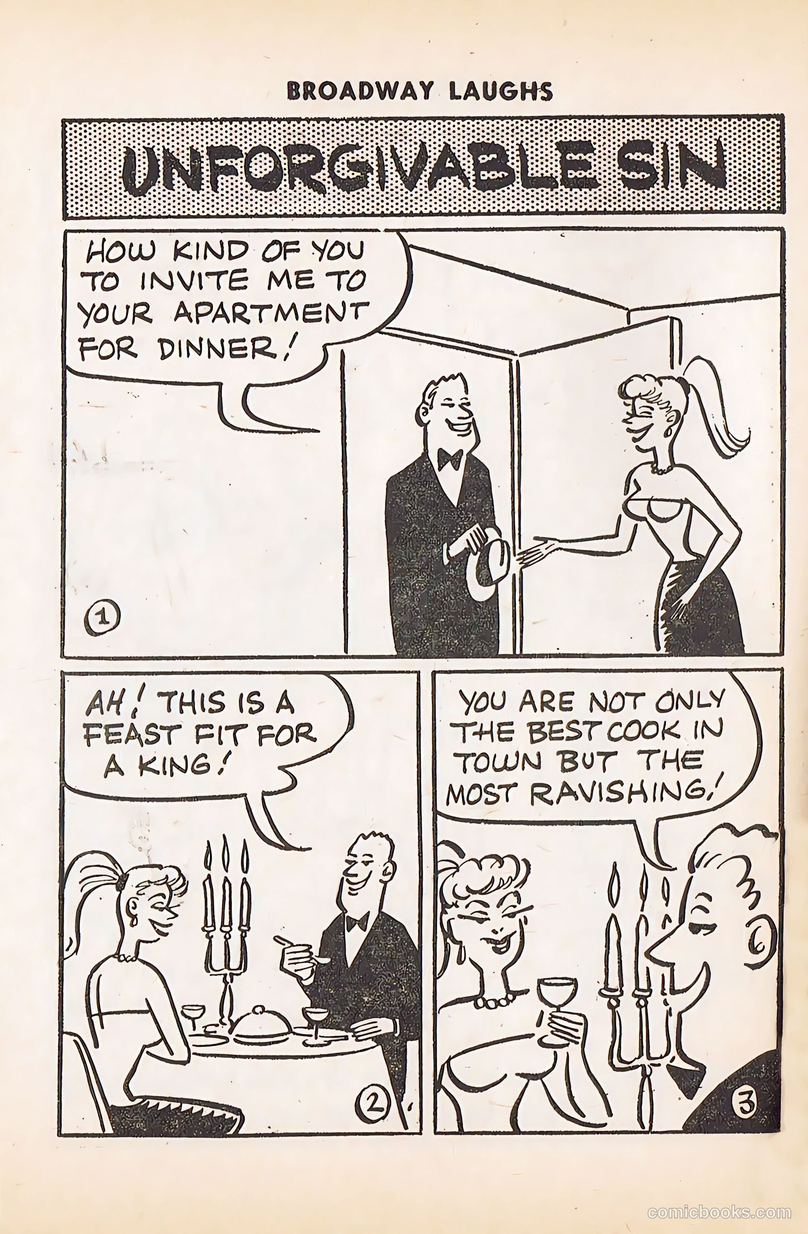 Broadway Laughs #9 (1959) — page 60 of 100