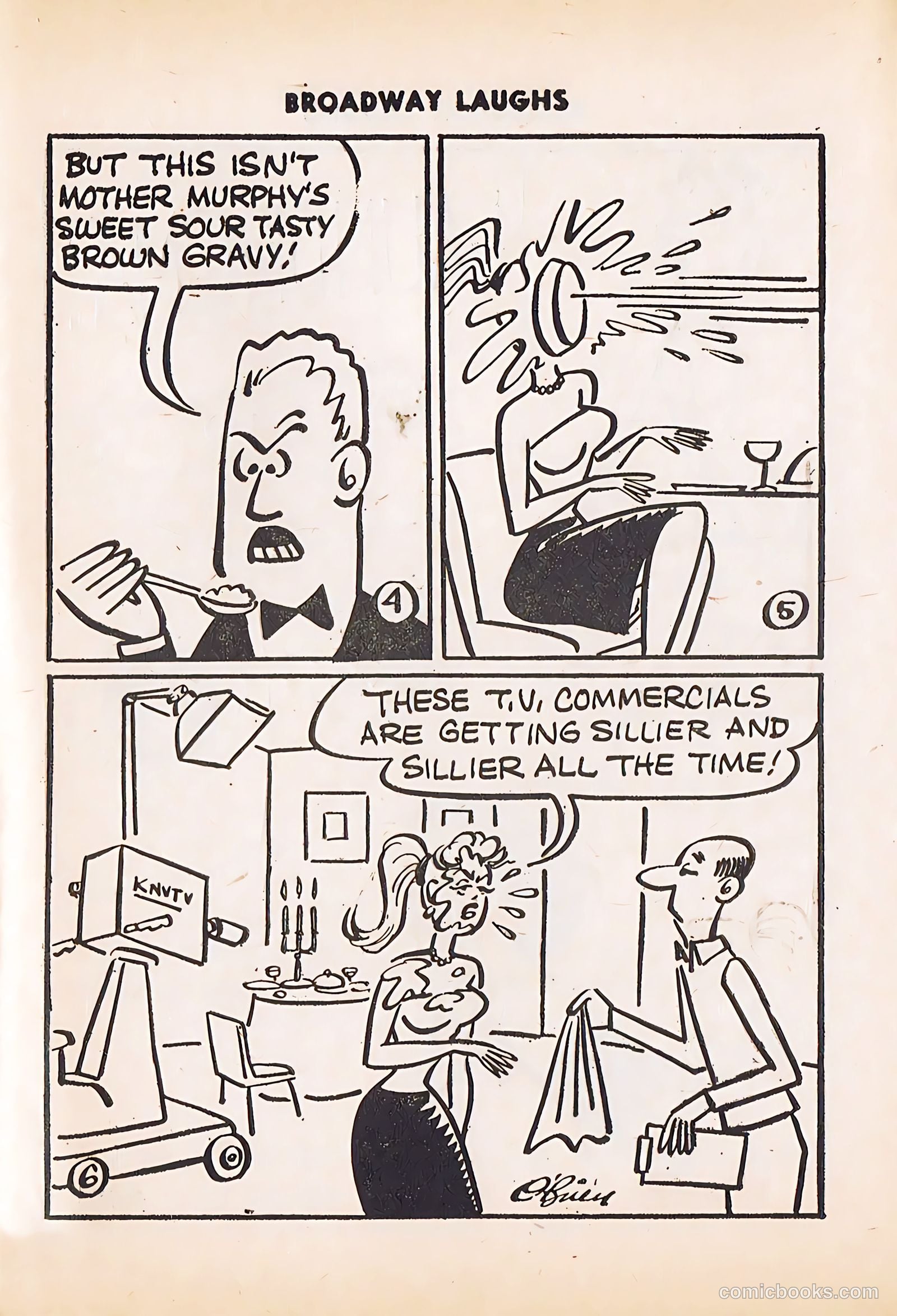 Broadway Laughs #9 (1959) — page 61 of 100