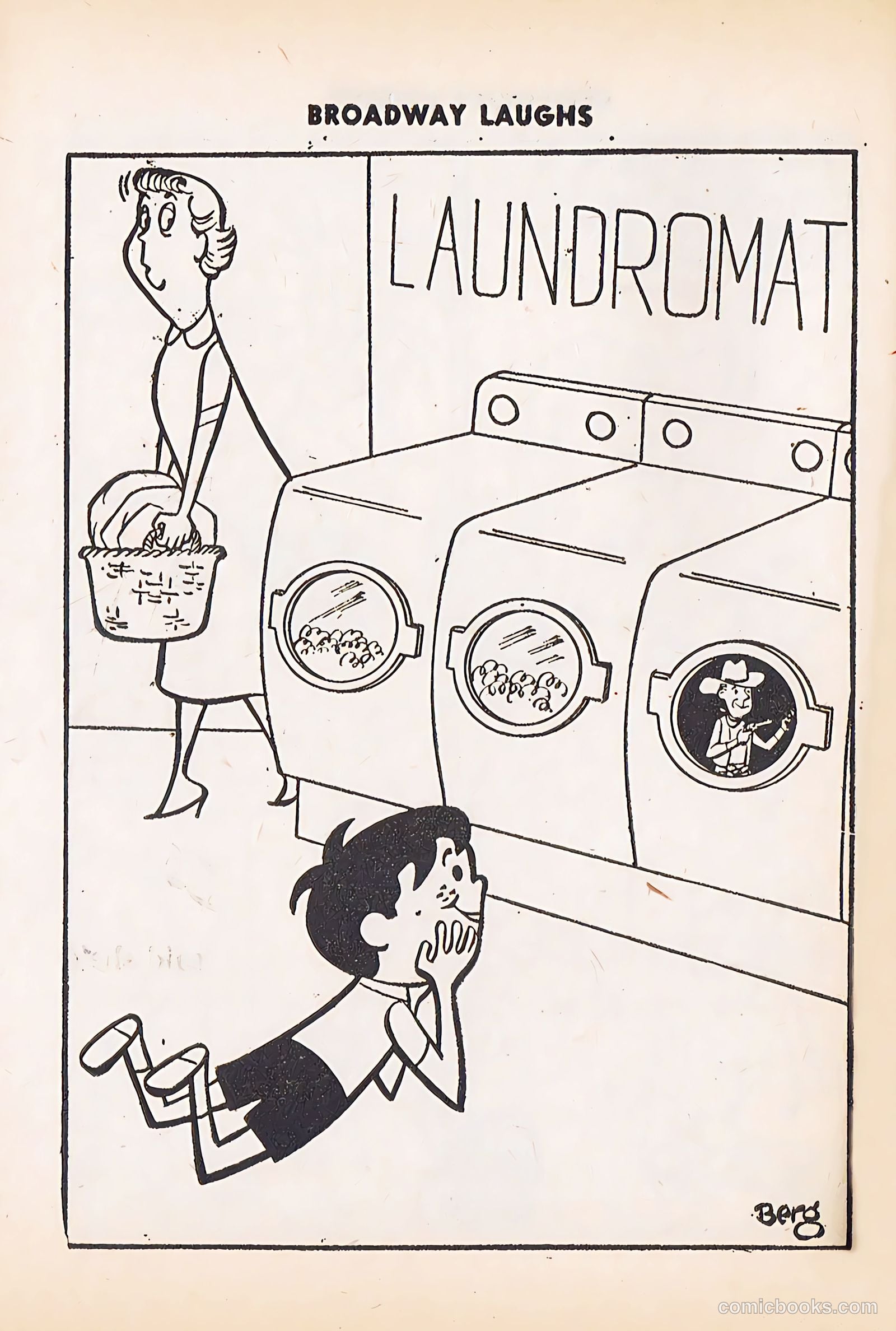 Broadway Laughs #9 (1959) — page 62 of 100