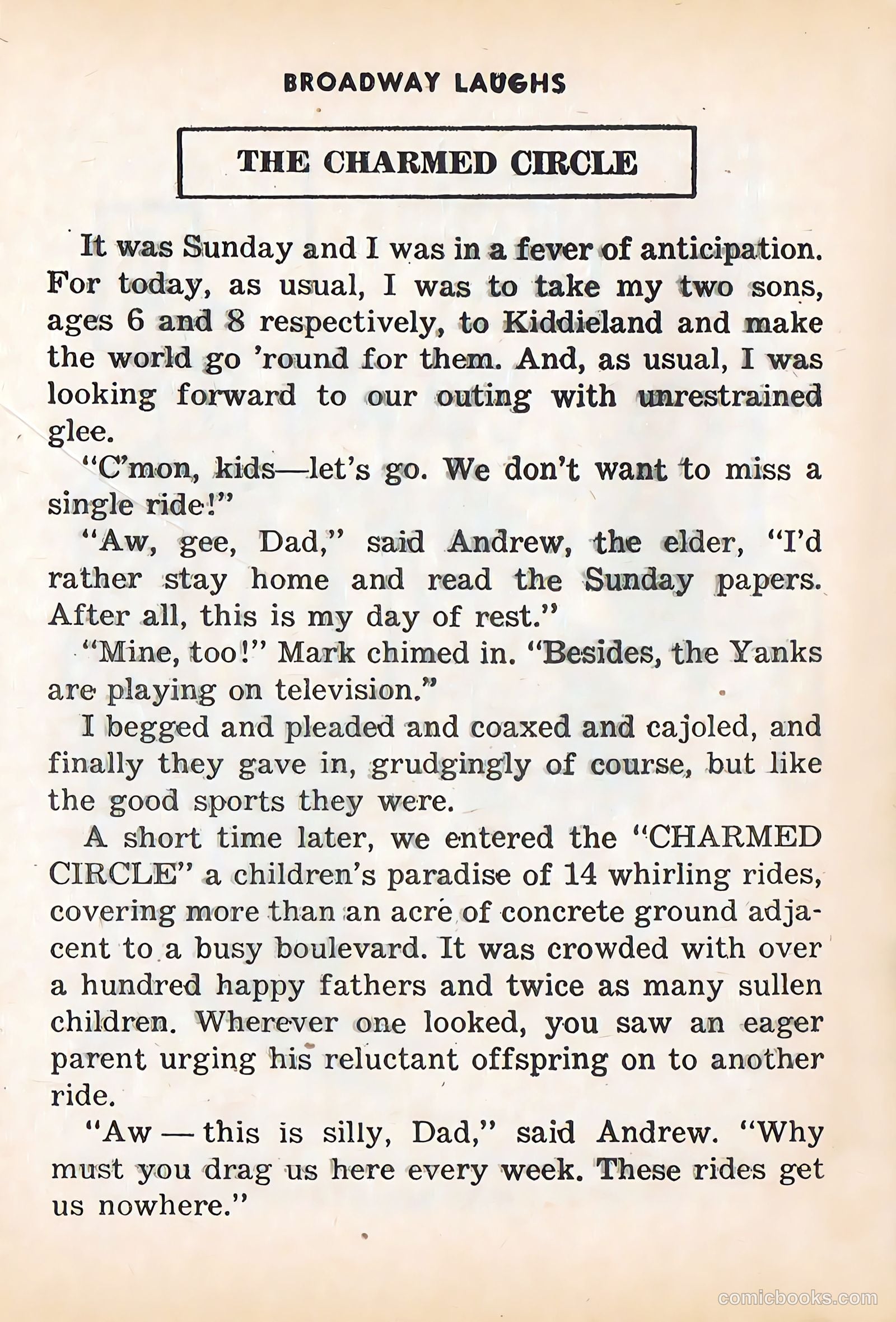 Broadway Laughs #9 (1959) — page 72 of 100