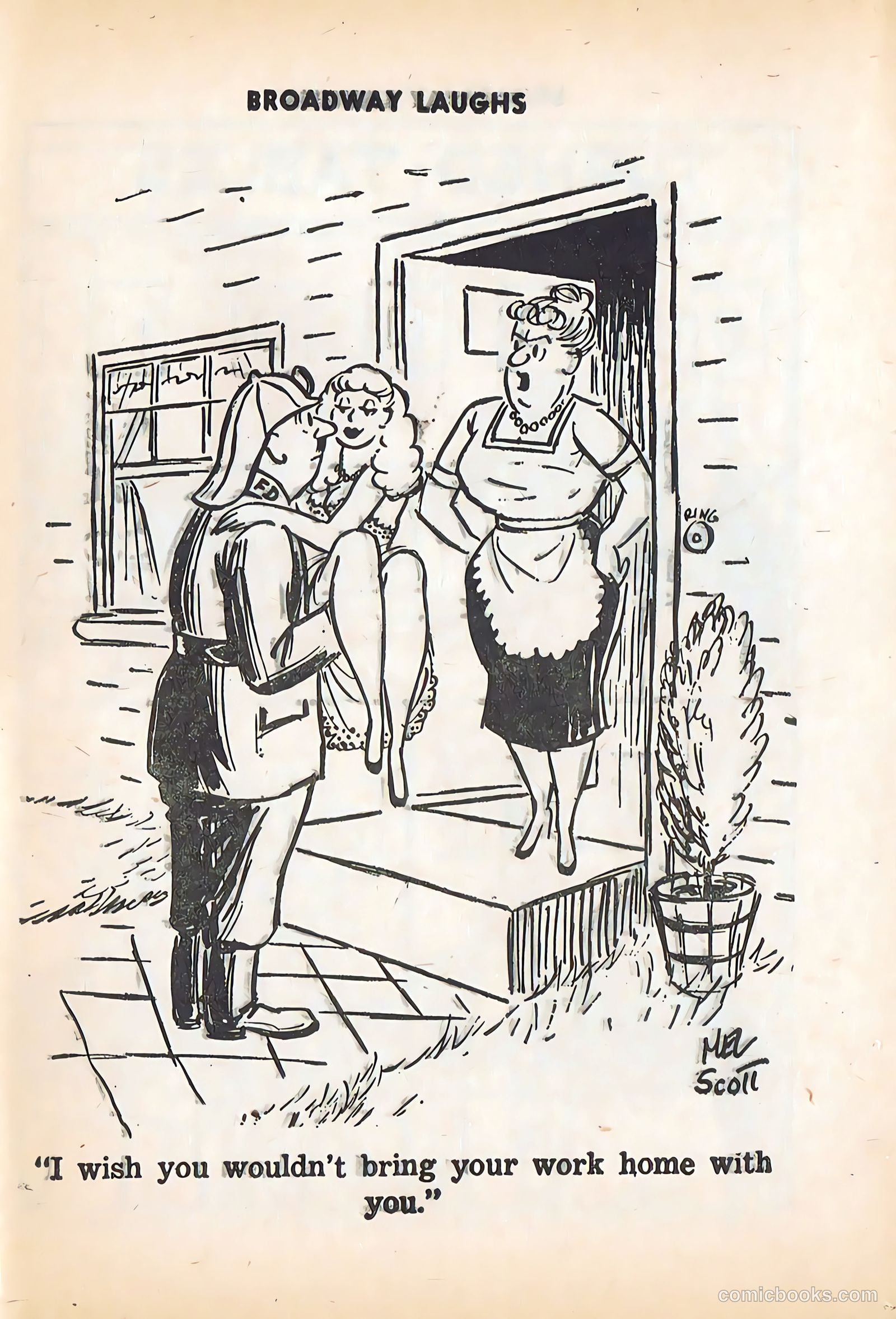 Broadway Laughs #9 (1959) — page 77 of 100
