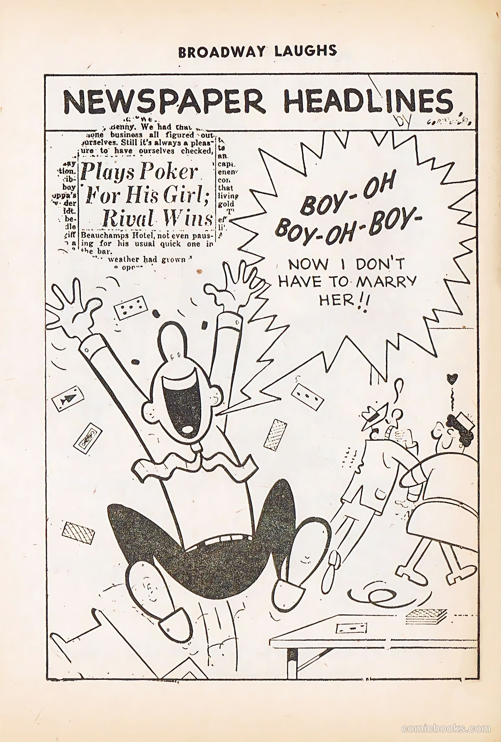 Broadway Laughs #9 (1959) — page 82 of 100