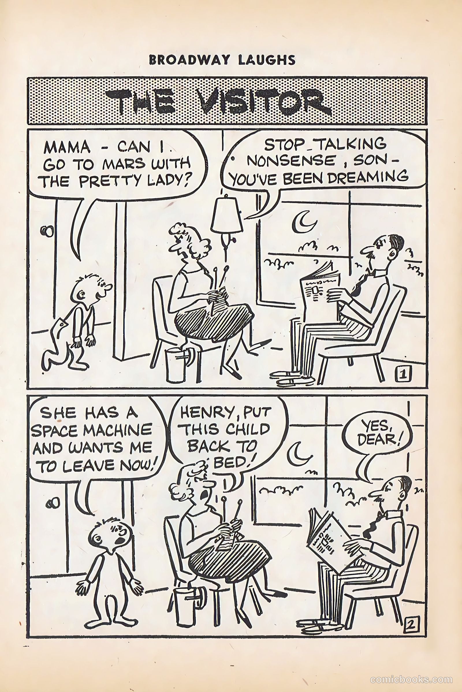 Broadway Laughs #9 (1959) — page 86 of 100