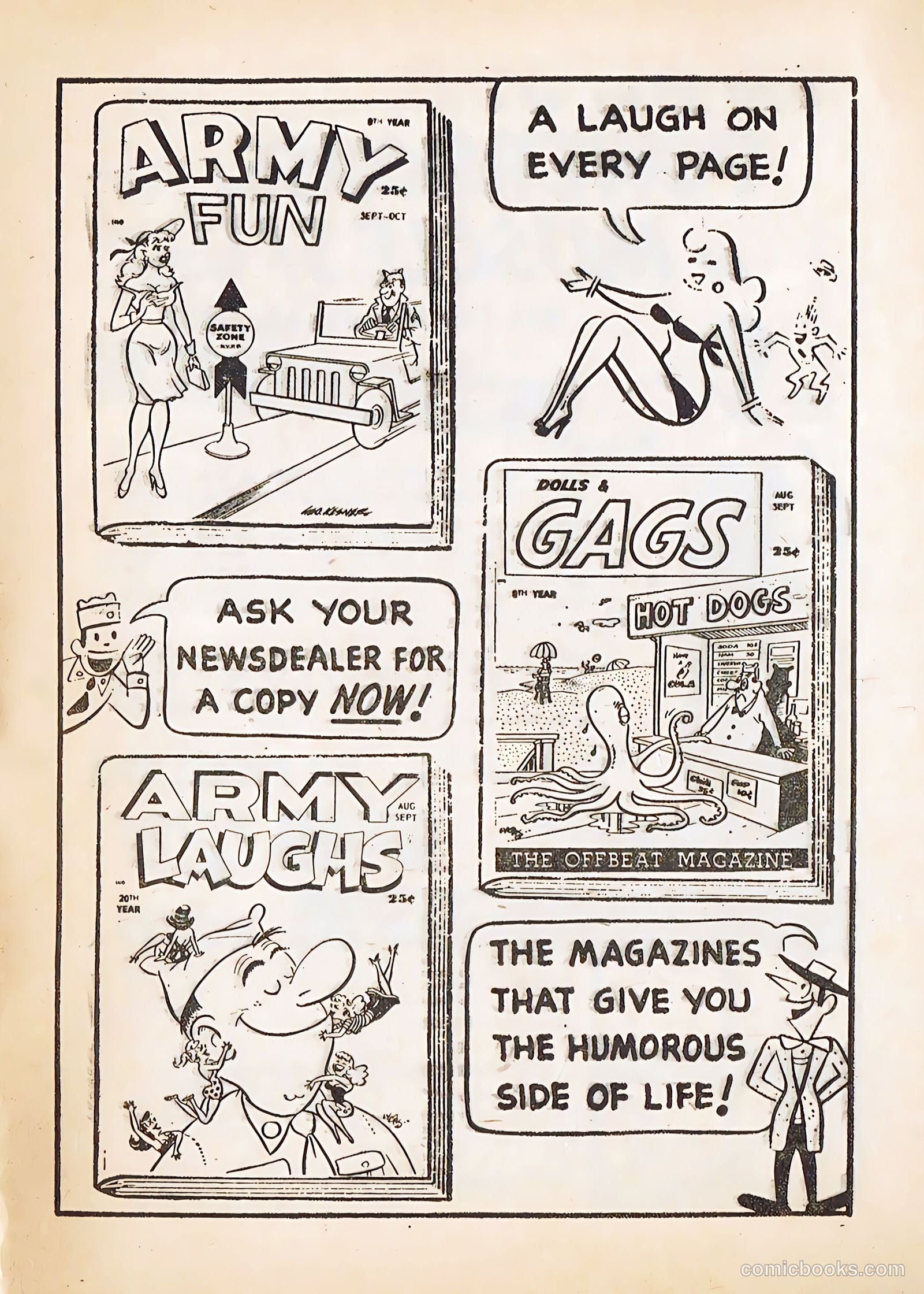 Broadway Laughs #9 (1959) — page 97 of 100