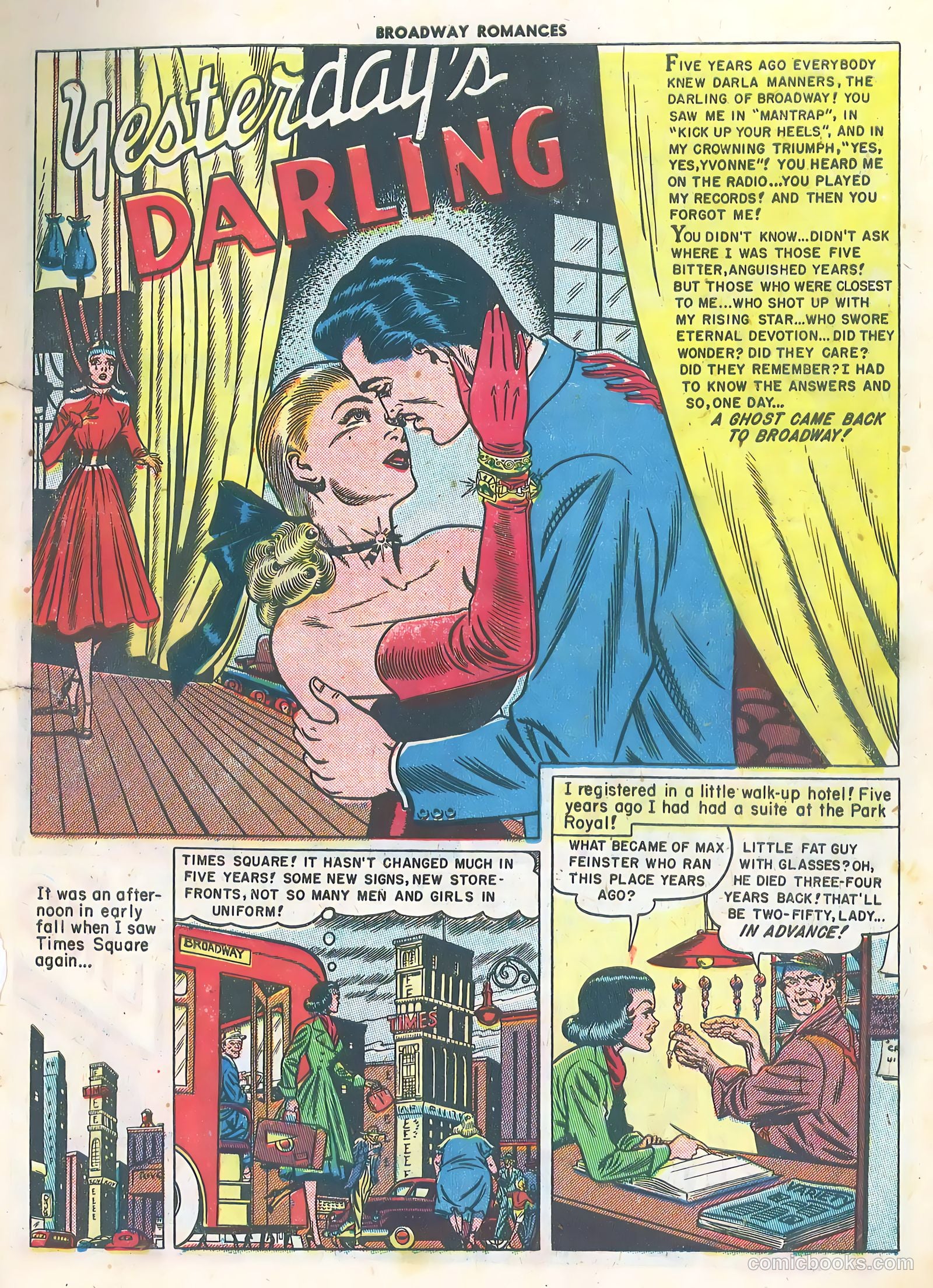 Broadway Romances #1 (1950) — page 3 of 36