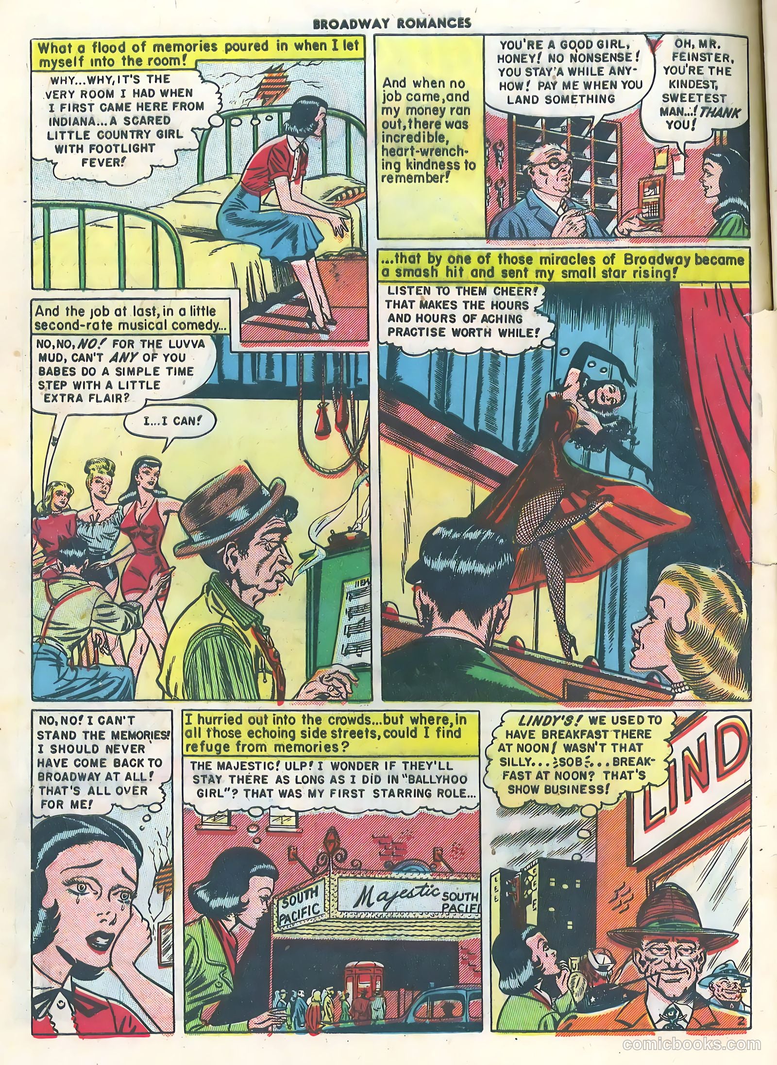 Broadway Romances #1 (1950) — page 4 of 36