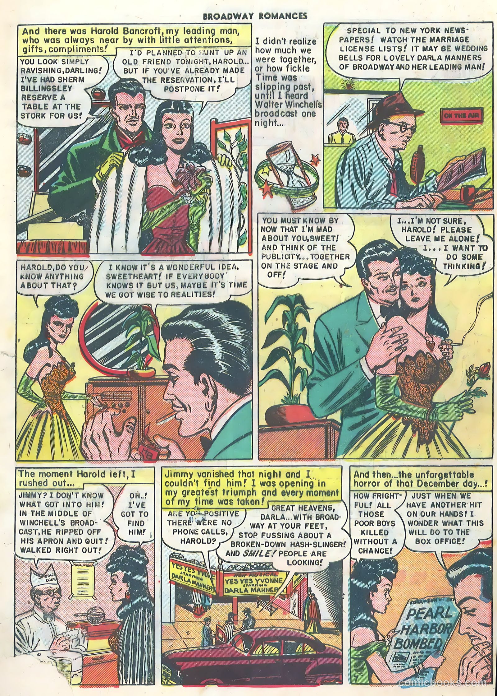 Broadway Romances #1 (1950) — page 9 of 36